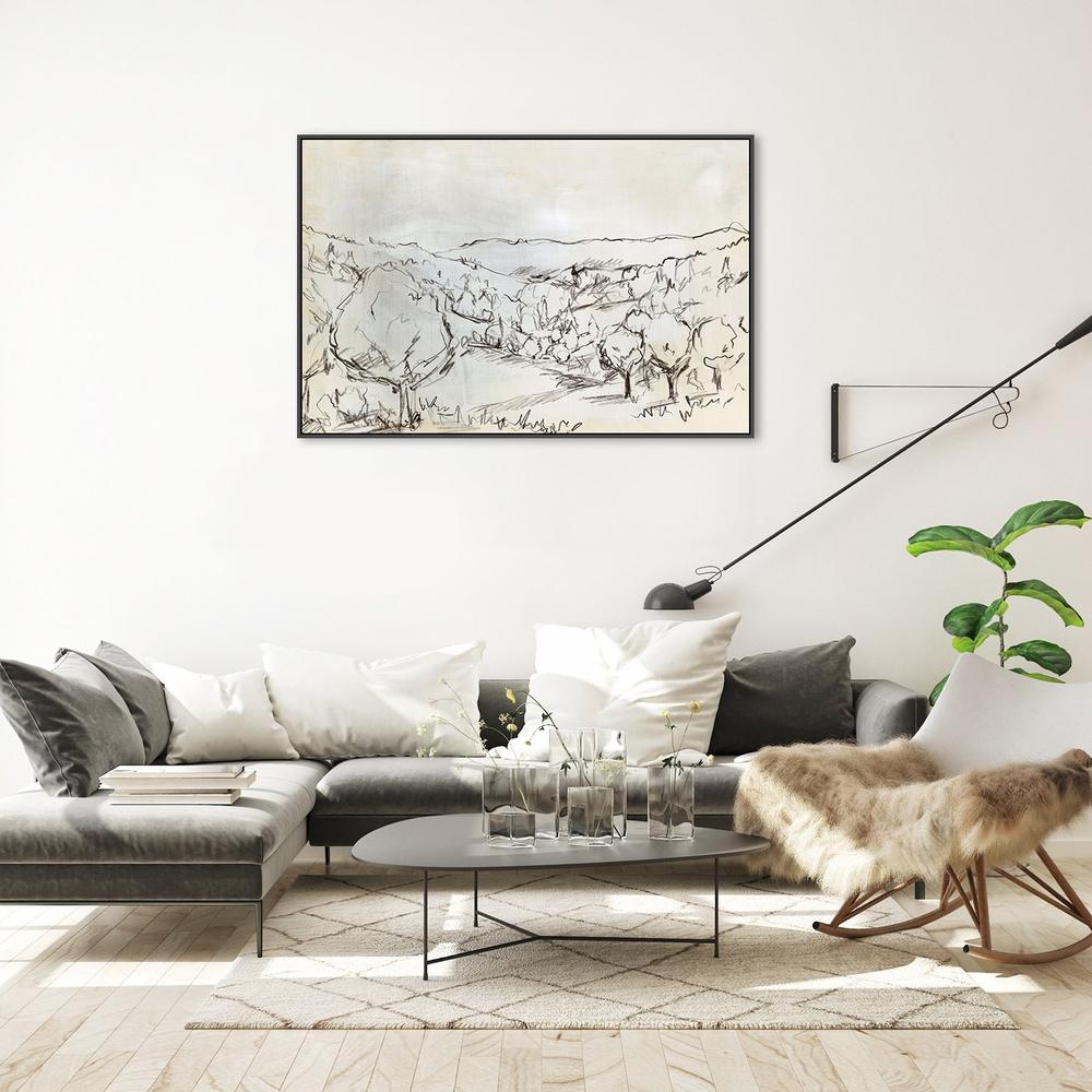 wall-art-print-canvas-poster-framed-Highland, Style B-by-Emily Wood-Gioia Wall Art