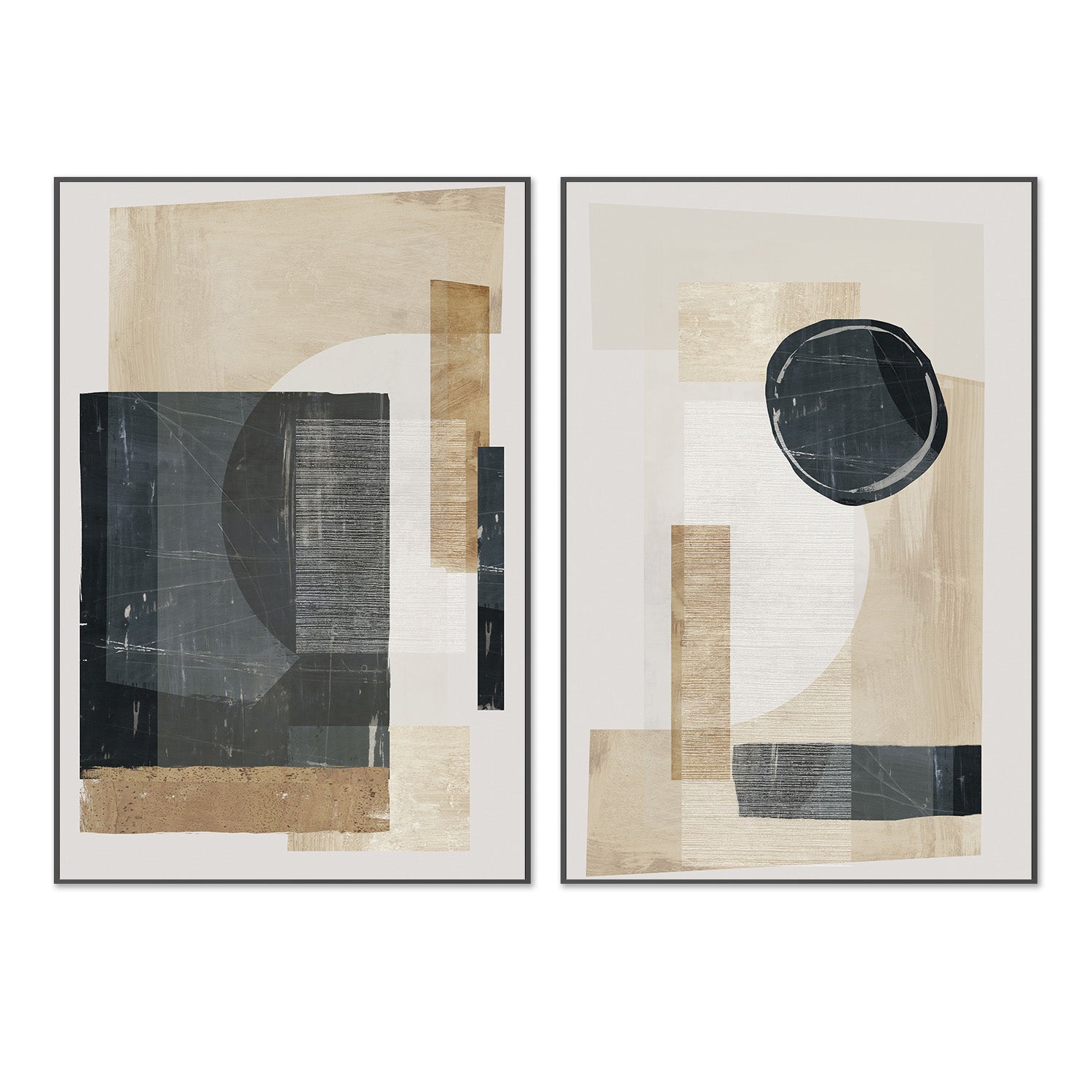 wall-art-print-canvas-poster-framed-Hometown Glory, Style A & B, Set Of 2-3