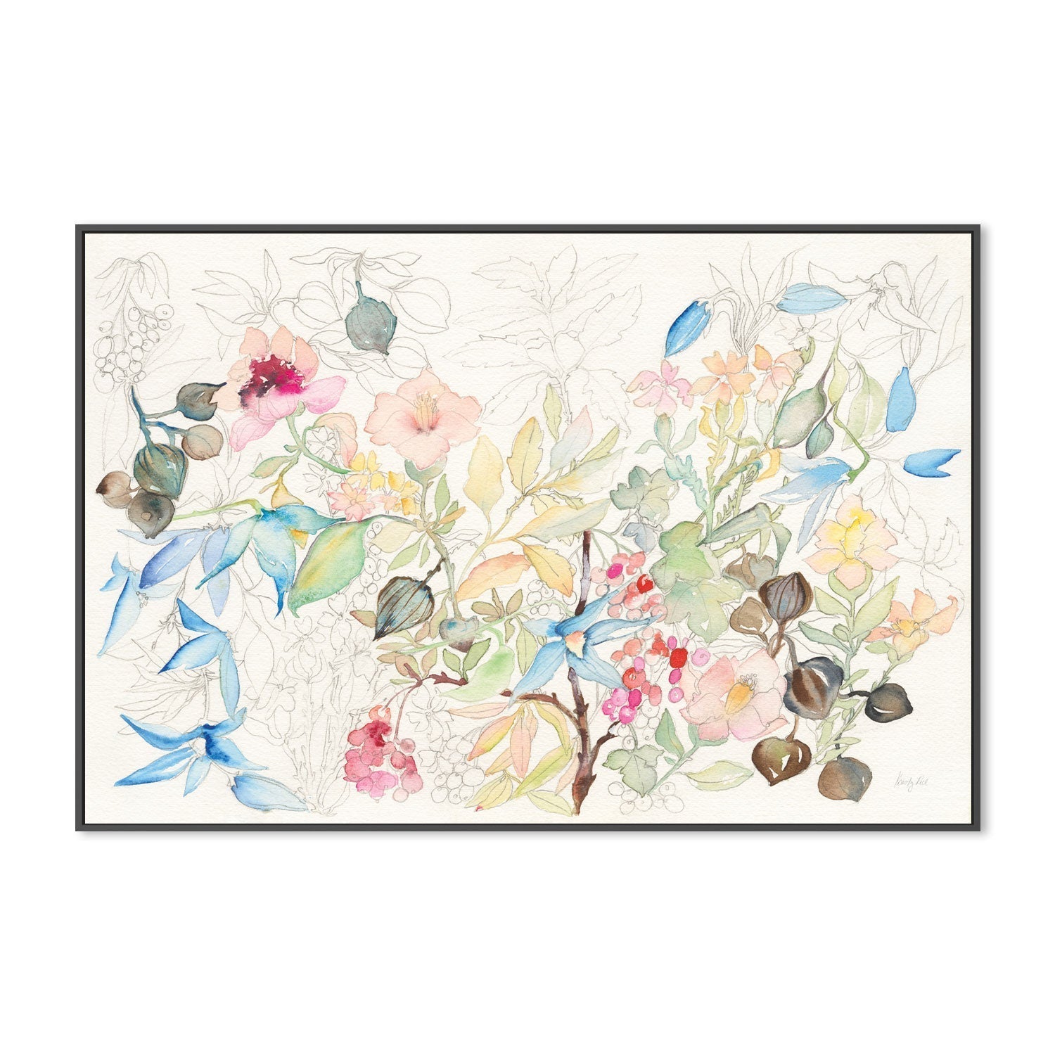 wall-art-print-canvas-poster-framed-Hopeful Spring , By Kristy Rice-GIOIA-WALL-ART
