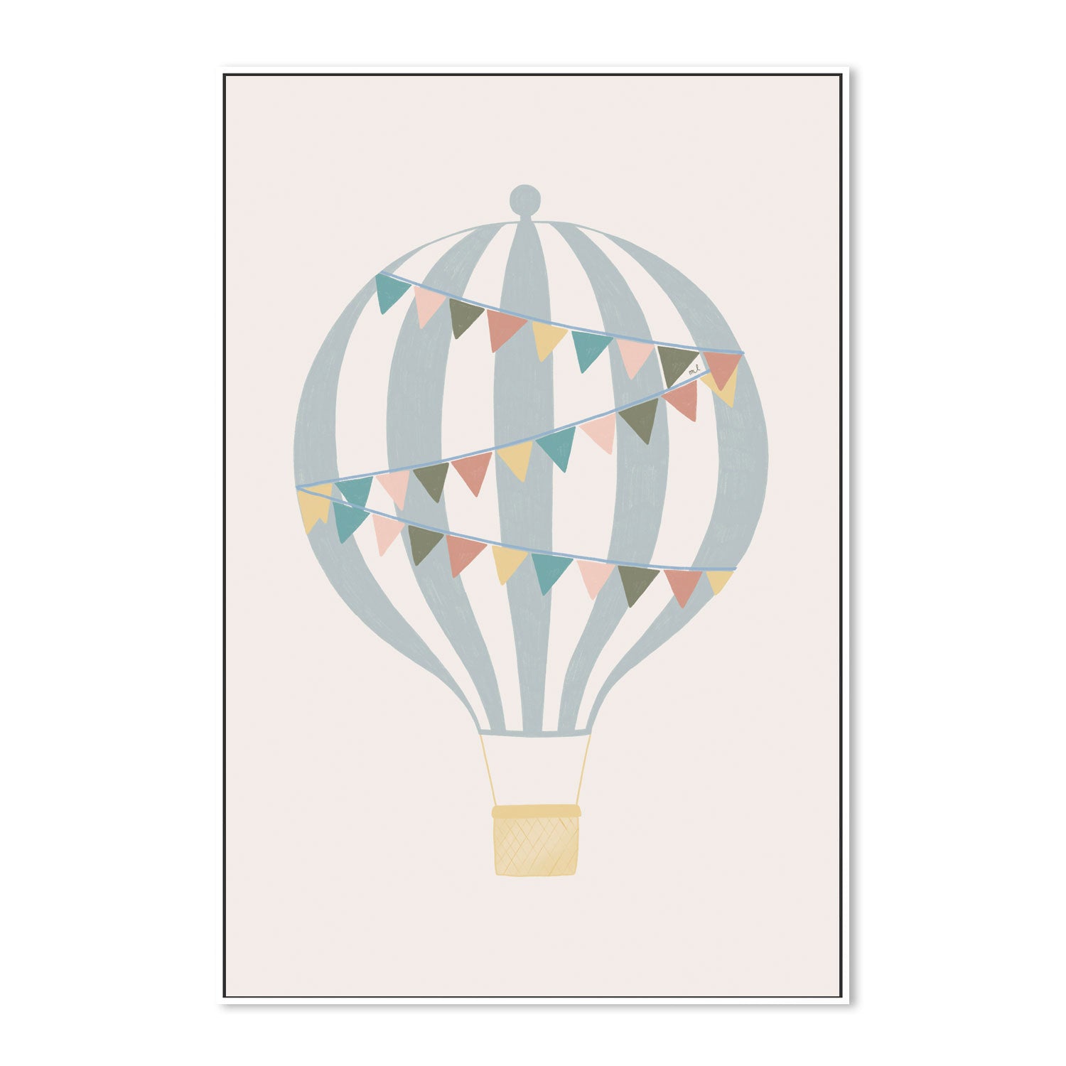 wall-art-print-canvas-poster-framed-Hot Air Balloon , By Menina Lisboa-5