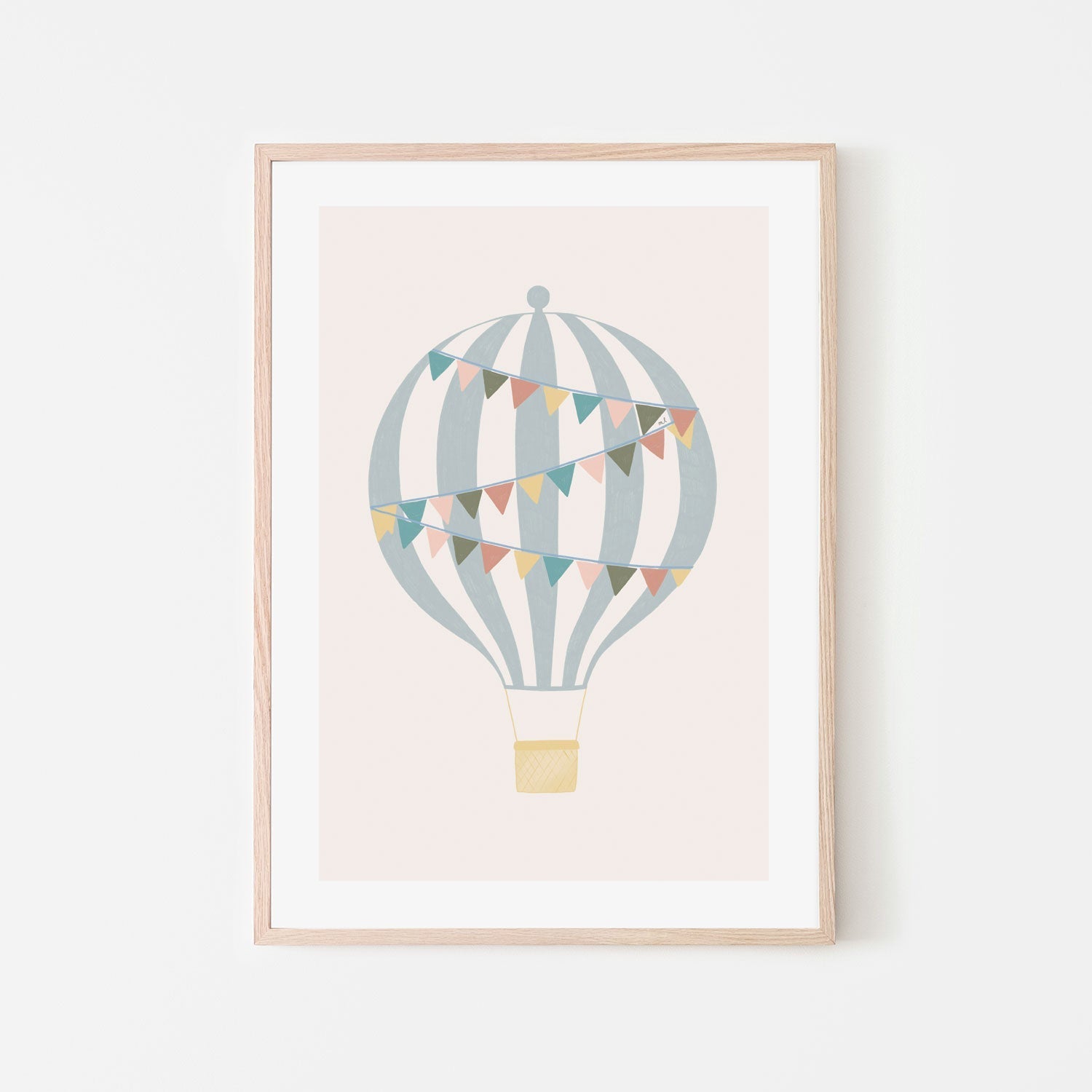 wall-art-print-canvas-poster-framed-Hot Air Balloon , By Menina Lisboa-6