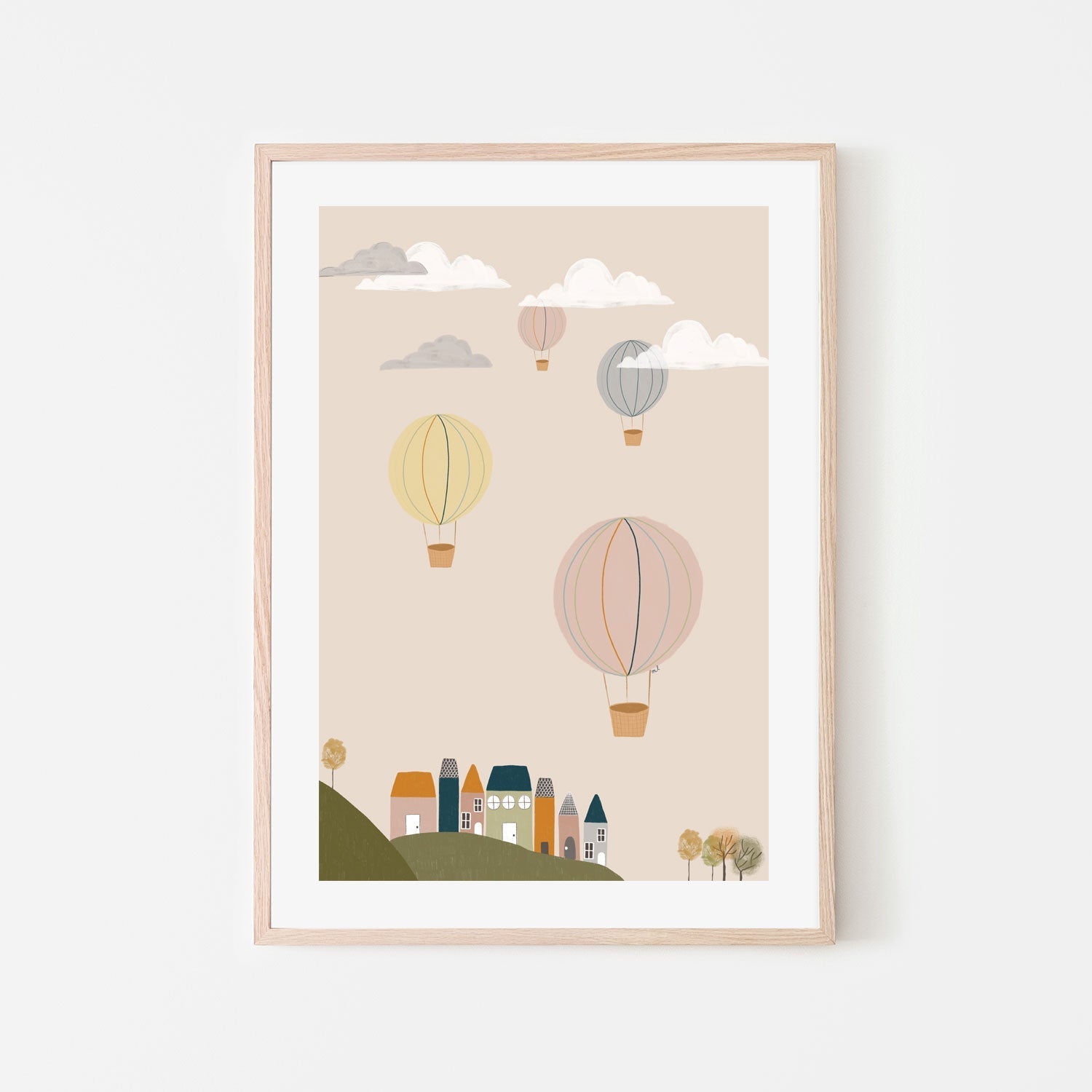 wall-art-print-canvas-poster-framed-Hot Air Balloons , By Menina Lisboa-6