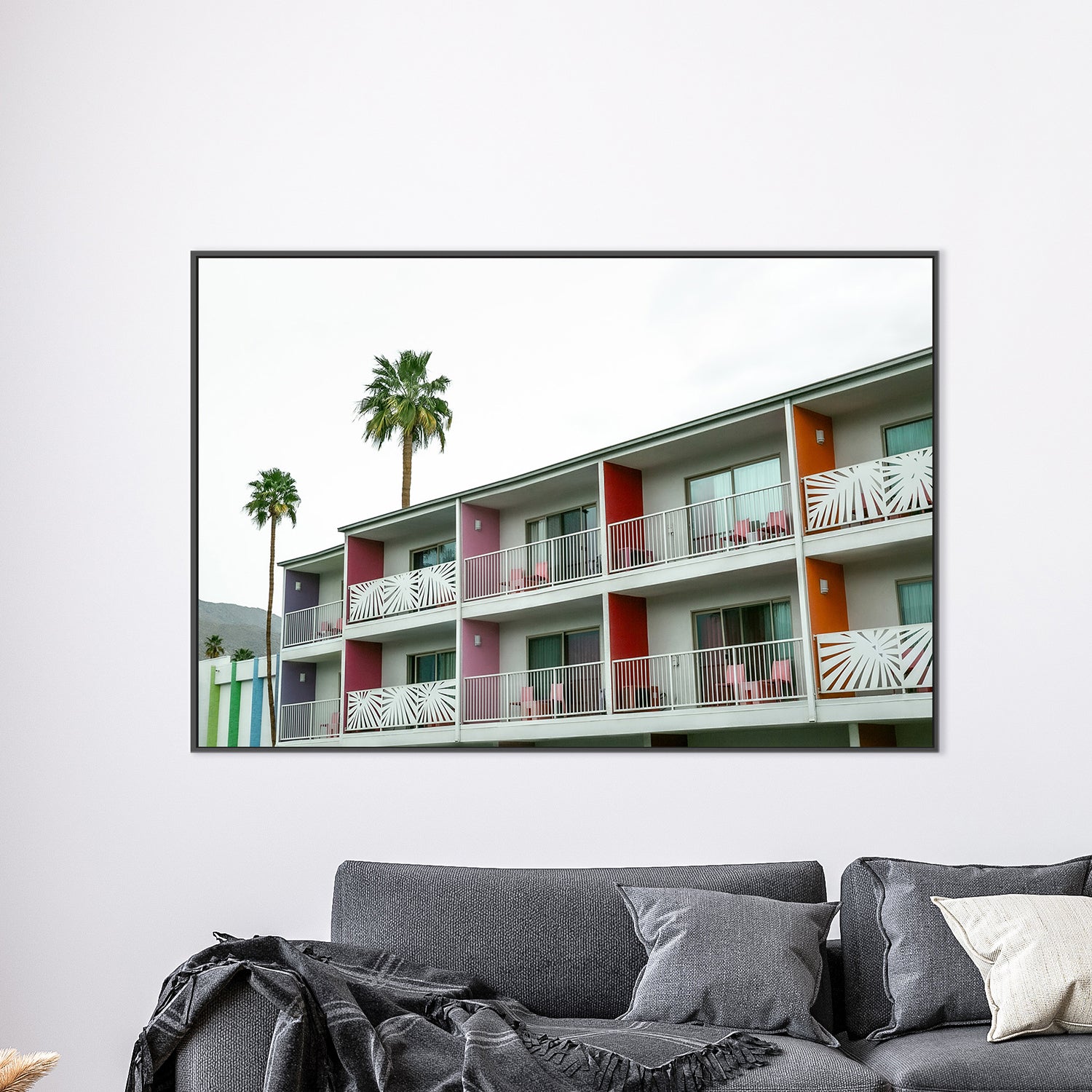 wall-art-print-canvas-poster-framed-Hotel Saguaro , By Tricia Brennan-3