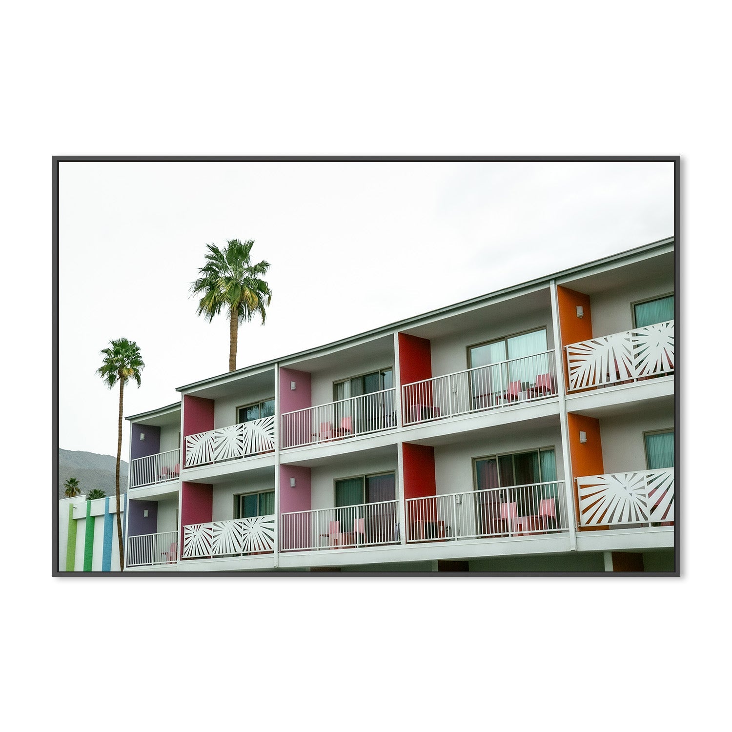 wall-art-print-canvas-poster-framed-Hotel Saguaro , By Tricia Brennan-4