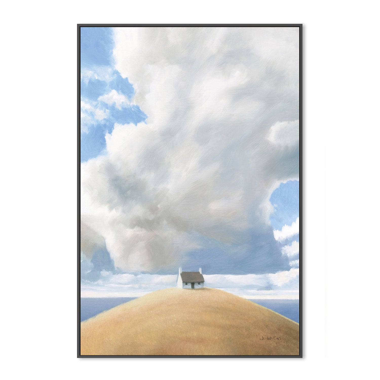 wall-art-print-canvas-poster-framed-House on the Hill-by-James Wiens-Gioia Wall Art