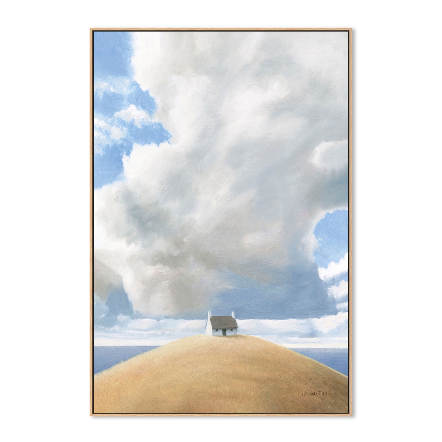 wall-art-print-canvas-poster-framed-House on the Hill-by-James Wiens-Gioia Wall Art