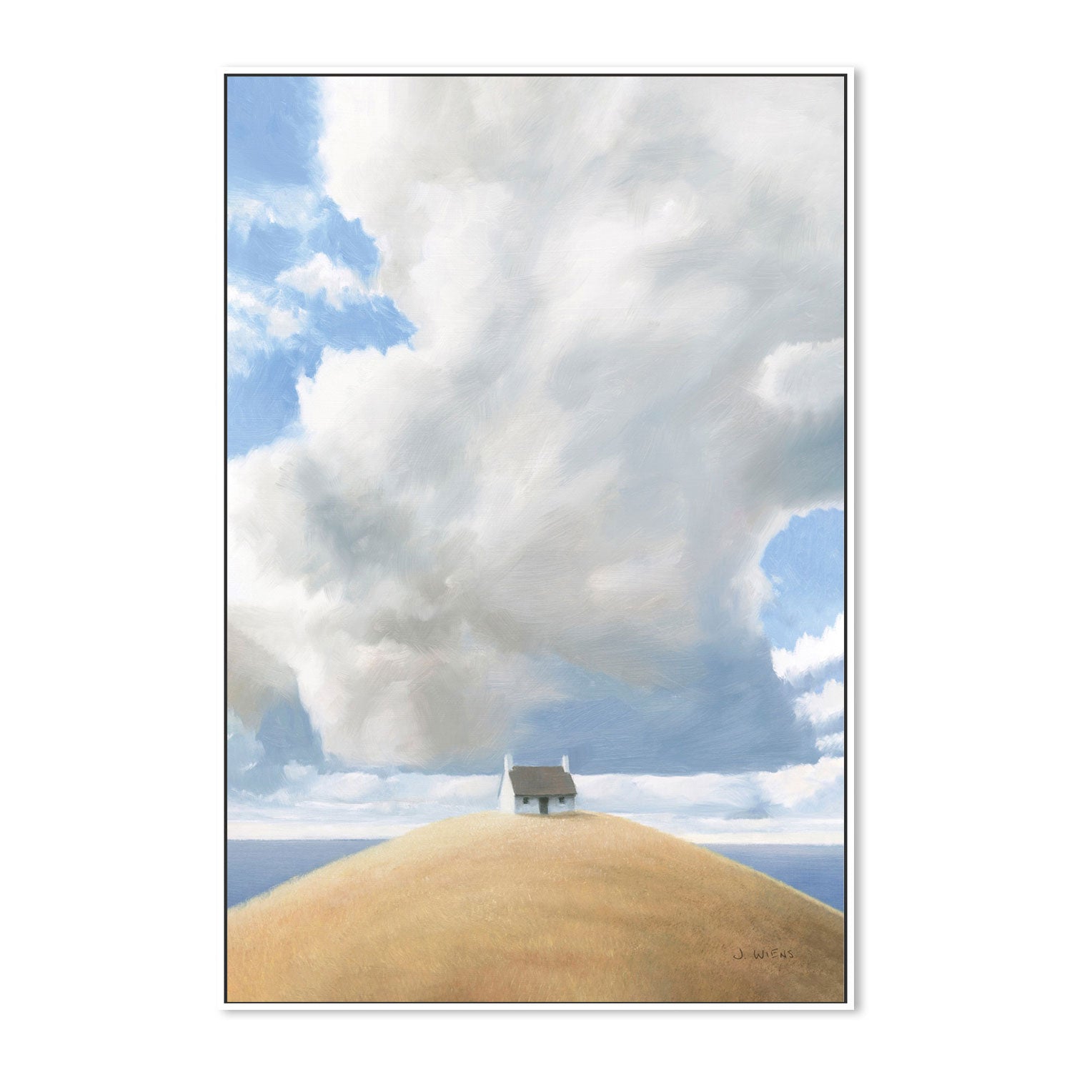 wall-art-print-canvas-poster-framed-House on the Hill-by-James Wiens-Gioia Wall Art