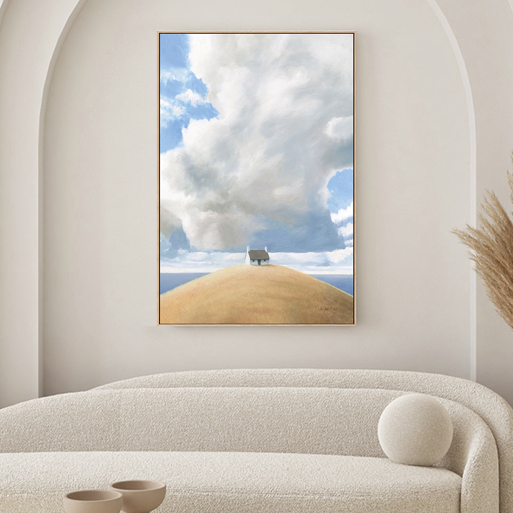 wall-art-print-canvas-poster-framed-House on the Hill-by-James Wiens-Gioia Wall Art
