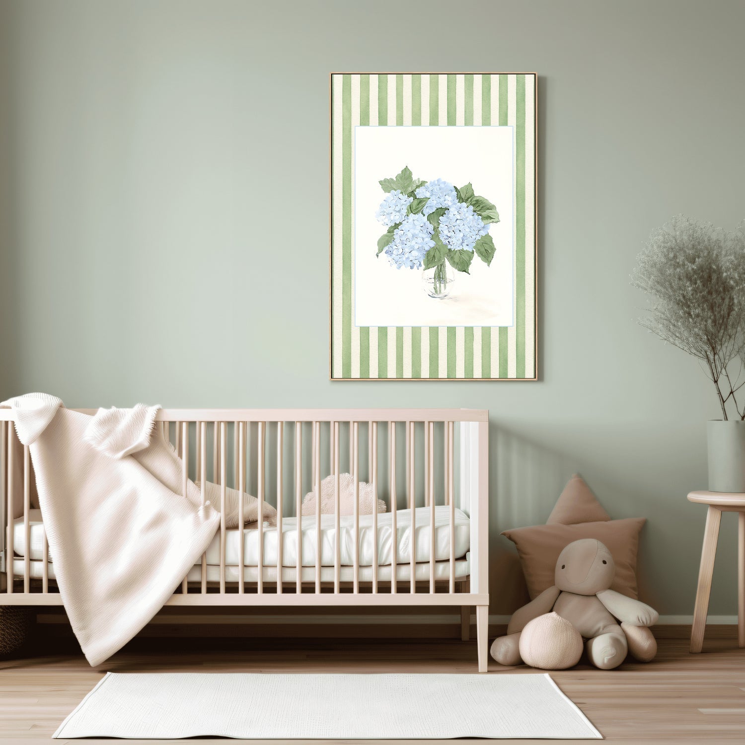 wall-art-print-canvas-poster-framed-Hydrangea-7
