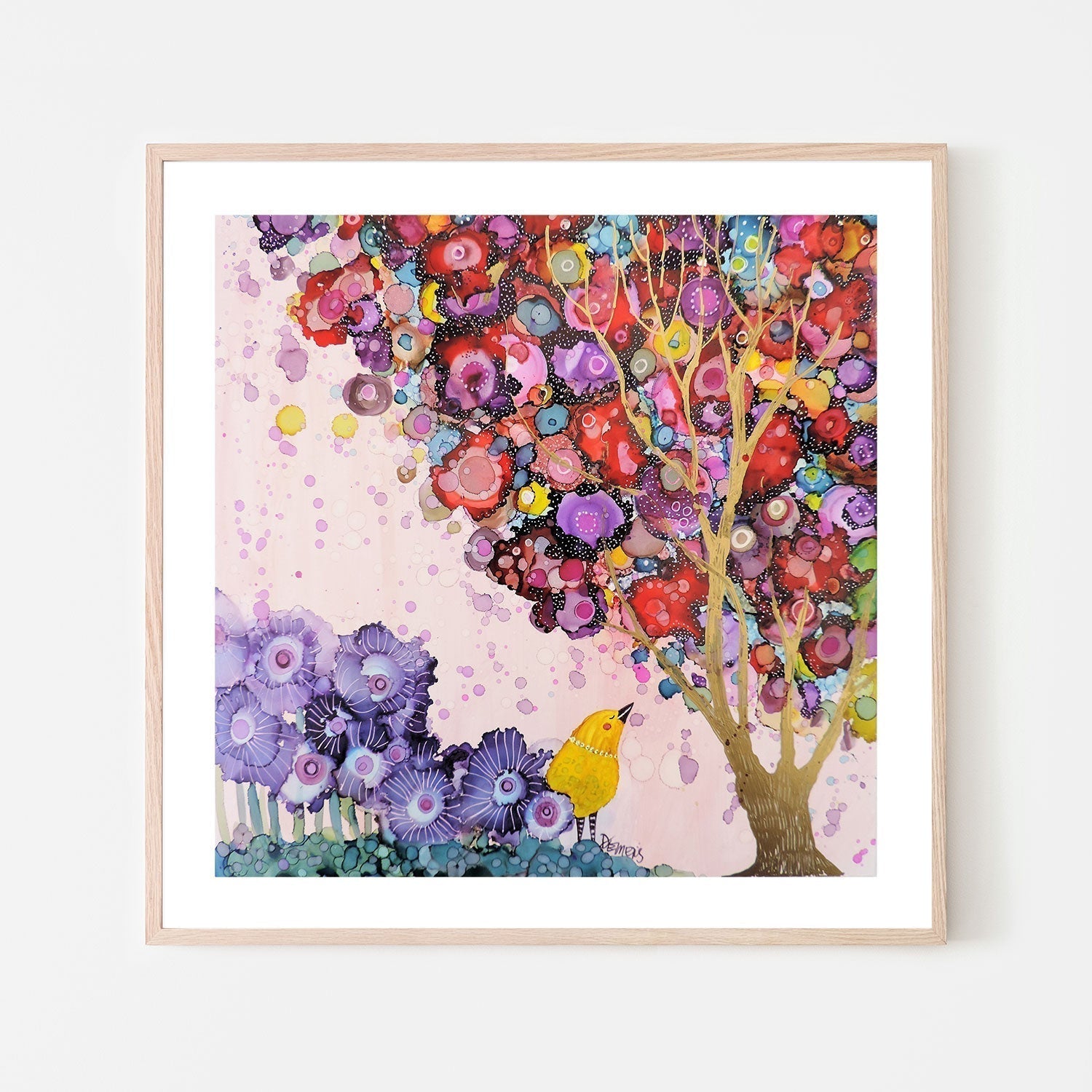 wall-art-print-canvas-poster-framed-I Am Brave-by-Sylvie Demers-Gioia Wall Art