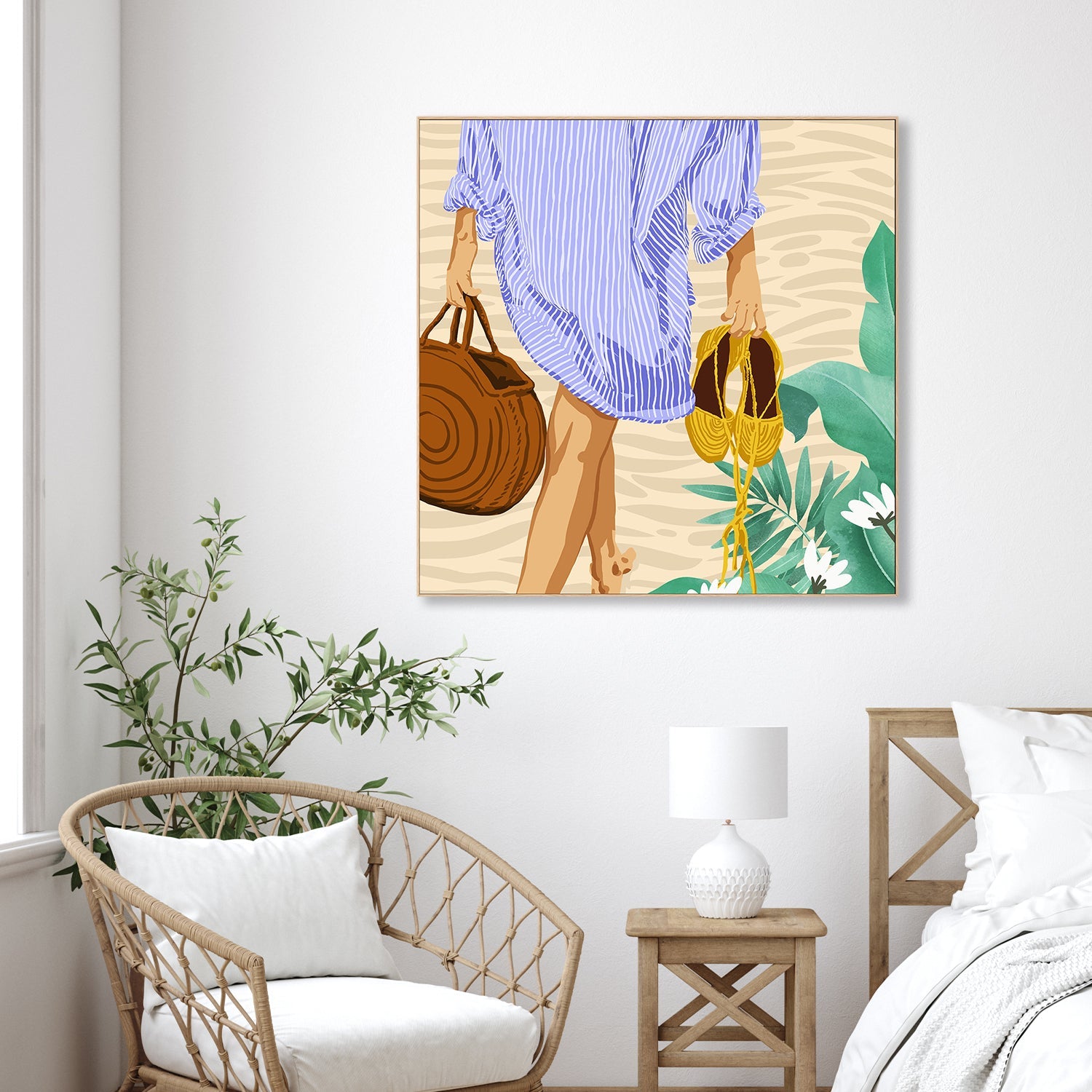 wall-art-print-canvas-poster-framed-I Followed My Heart a It Led Me To the Beach-7