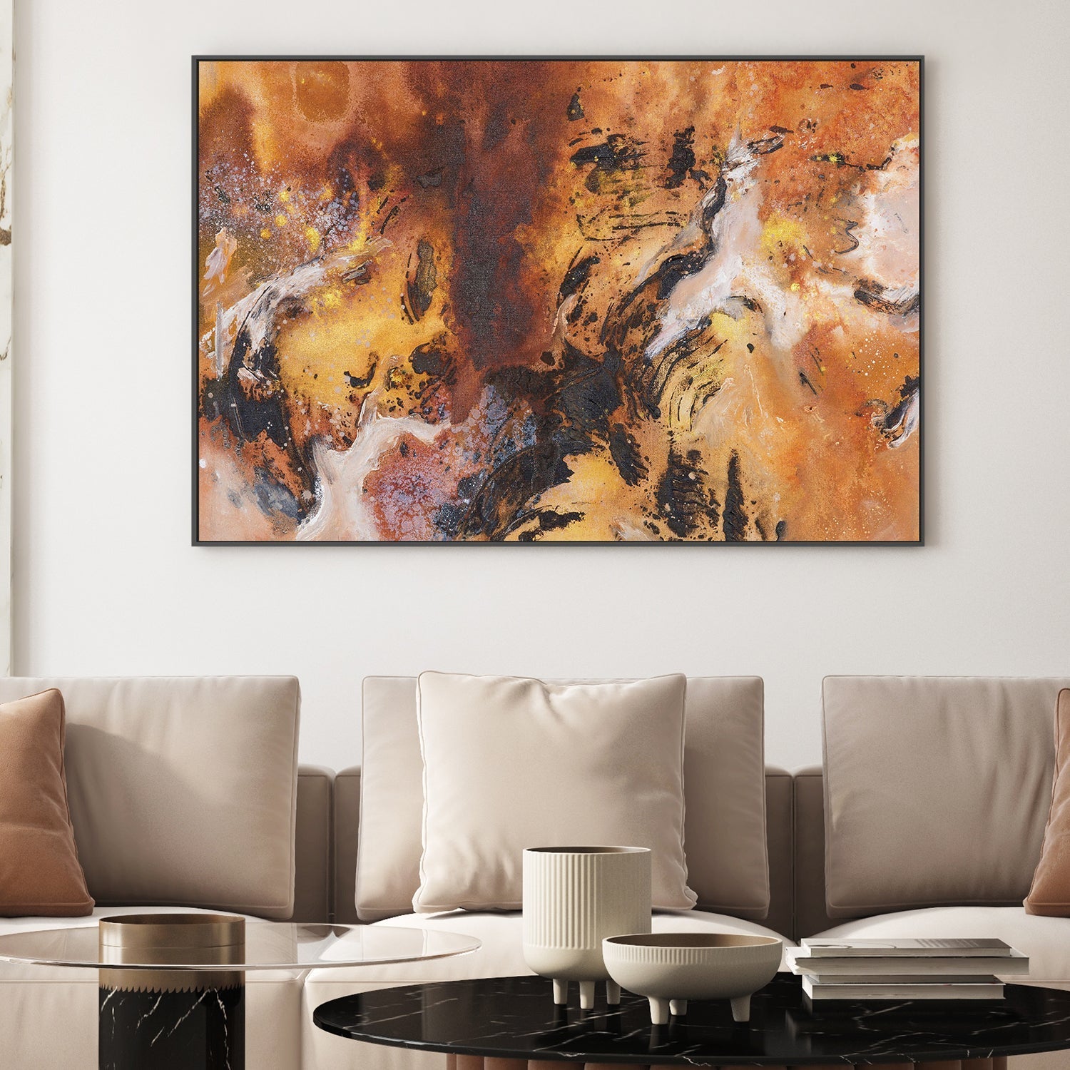 wall-art-print-canvas-poster-framed-I See A Tiger , By Teagan Watts-2