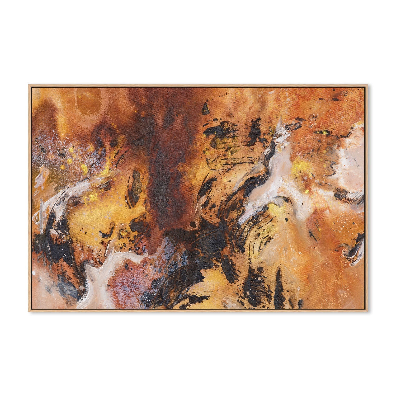 wall-art-print-canvas-poster-framed-I See A Tiger , By Teagan Watts-4