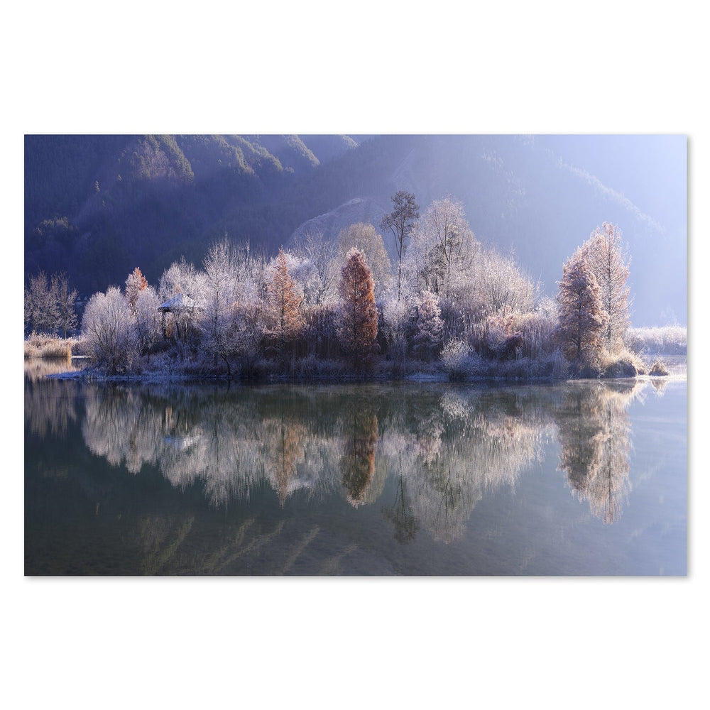wall-art-print-canvas-poster-framed-Ice Island, By Tiger Seo-by-Plus X Studio-Gioia Wall Art
