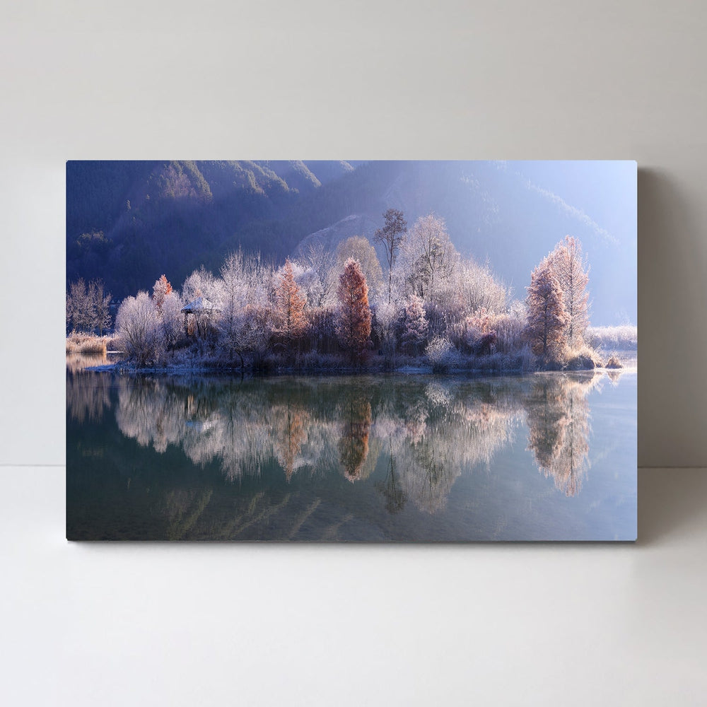 wall-art-print-canvas-poster-framed-Ice Island, By Tiger Seo-by-Plus X Studio-Gioia Wall Art
