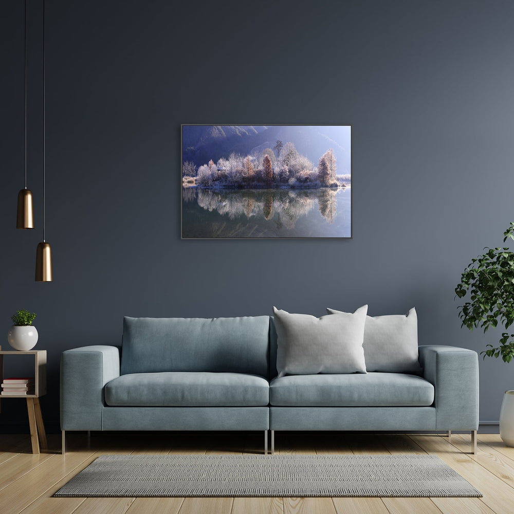 wall-art-print-canvas-poster-framed-Ice Island, By Tiger Seo-by-Plus X Studio-Gioia Wall Art