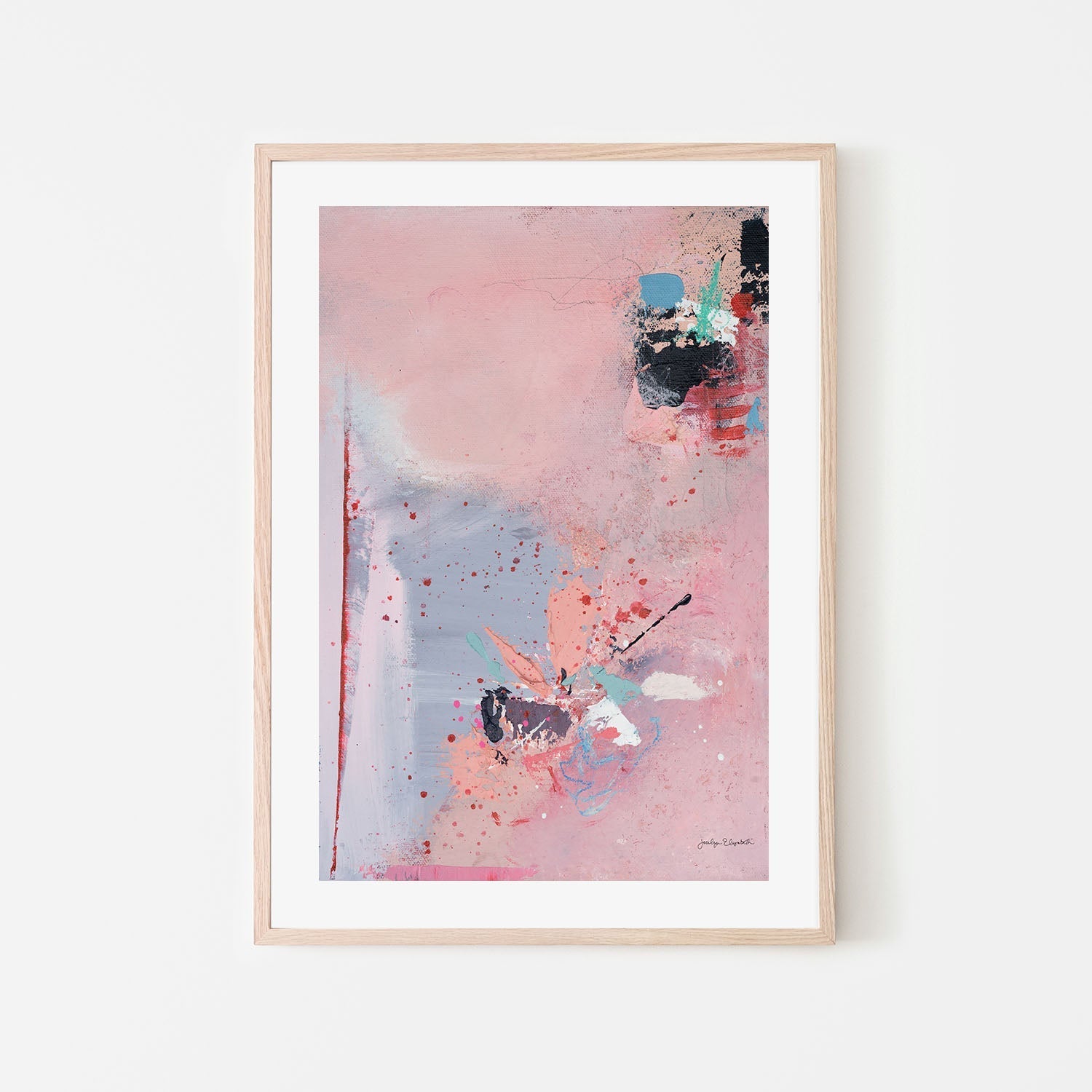 wall-art-print-canvas-poster-framed-If Im Being Honest , By Jocelyn Elizabeth-6
