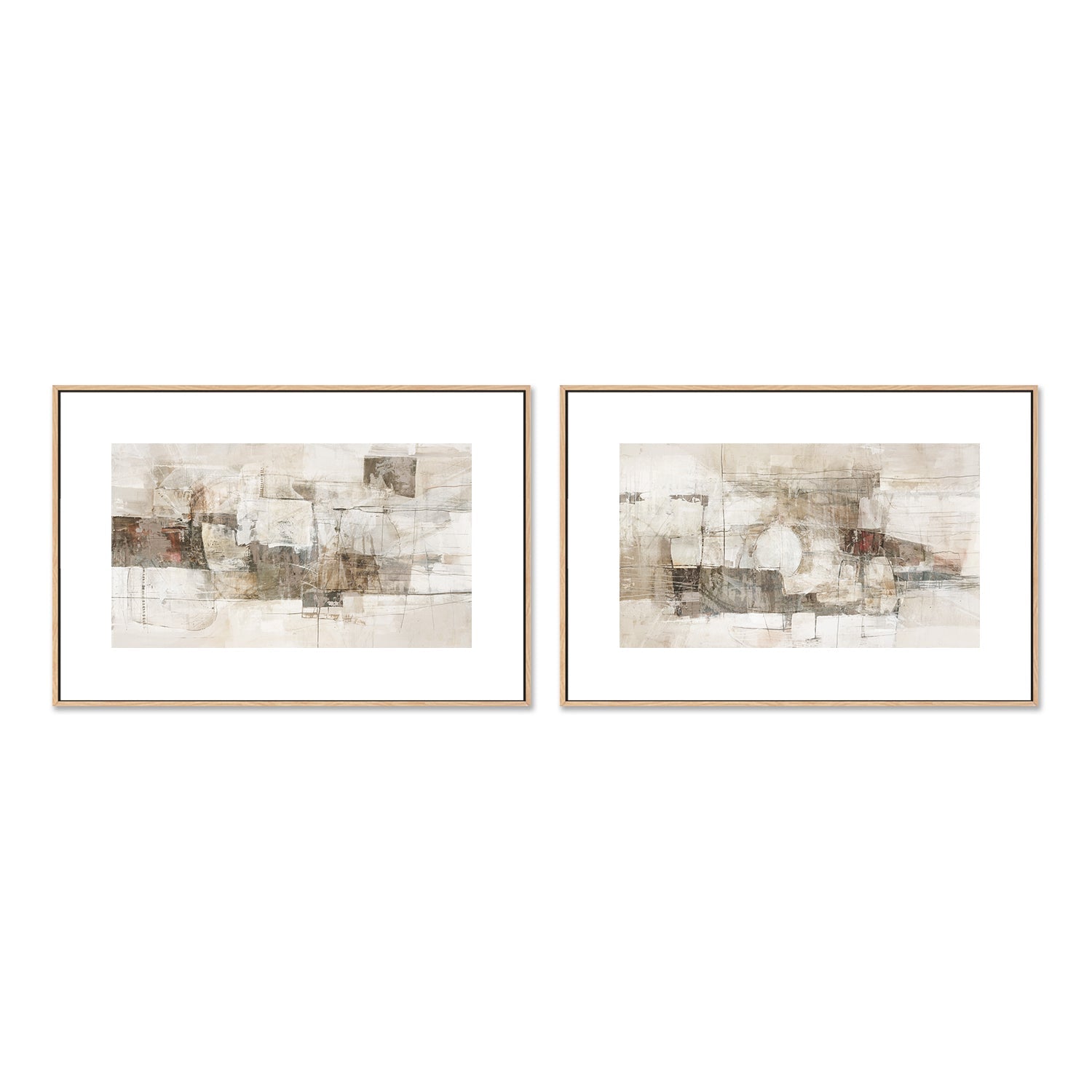wall-art-print-canvas-poster-framed-Illuminate, Style A & B, Set Of 2, By Nina Blue , By Nina Blue-6