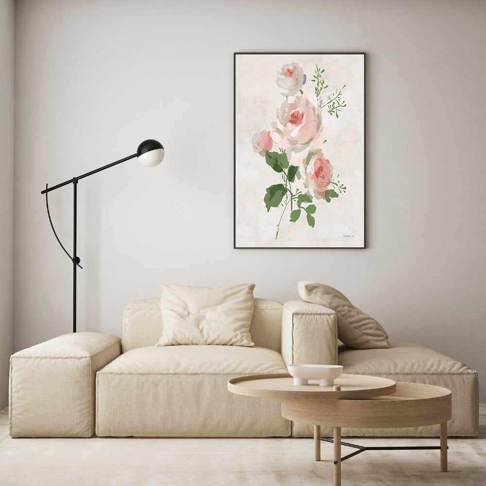 wall-art-print-canvas-poster-framed-Impressionist Garden Neutral, Style D , By Danhui Nai-GIOIA-WALL-ART