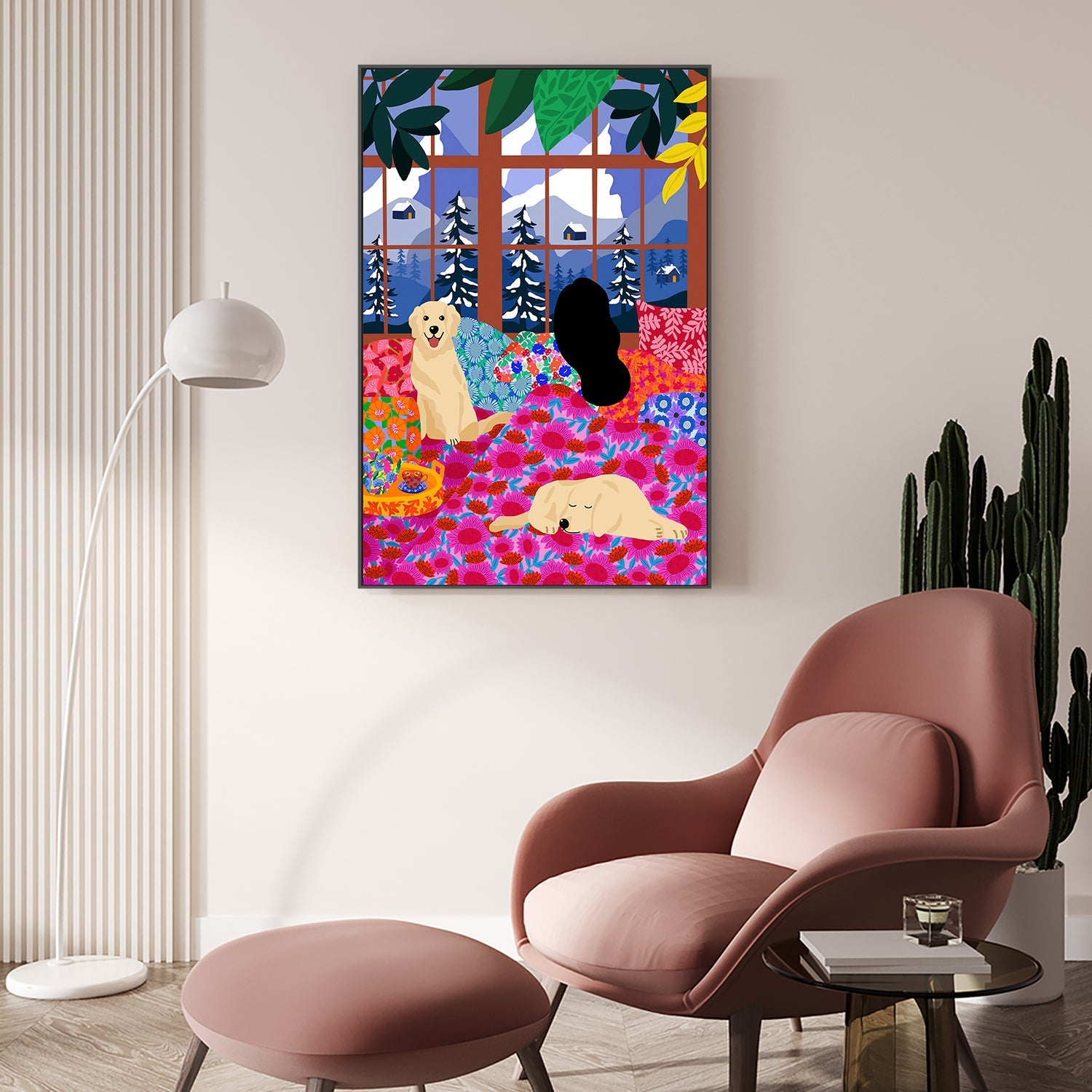 wall-art-print-canvas-poster-framed-In Bed Looking At the View-7