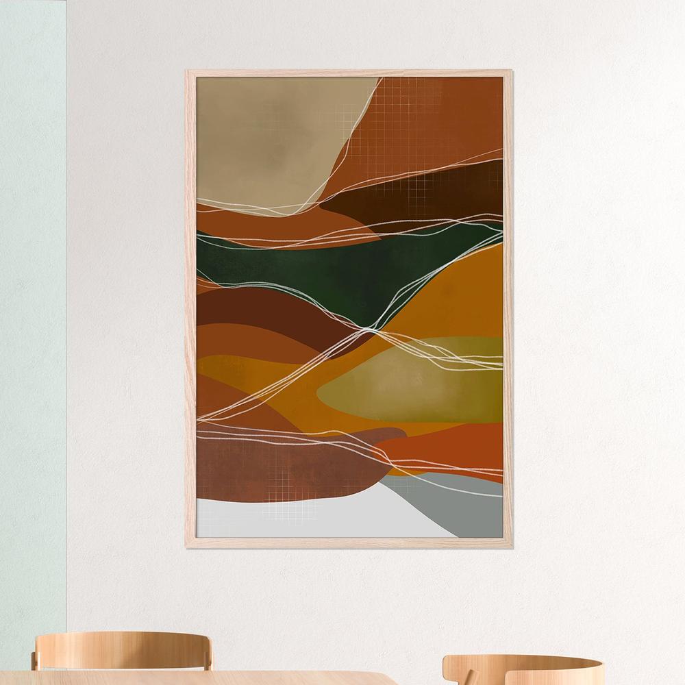 wall-art-print-canvas-poster-framed-In between tones, Style A-7