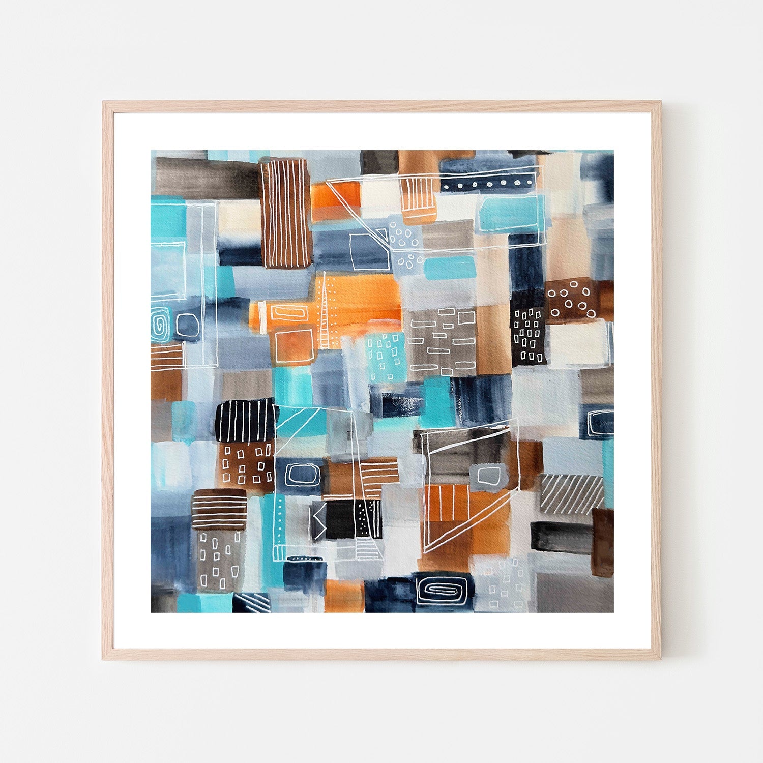 wall-art-print-canvas-poster-framed-In Blue-6