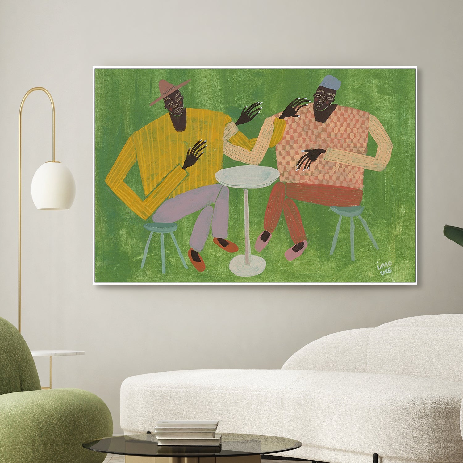 wall-art-print-canvas-poster-framed-In Good Company-2