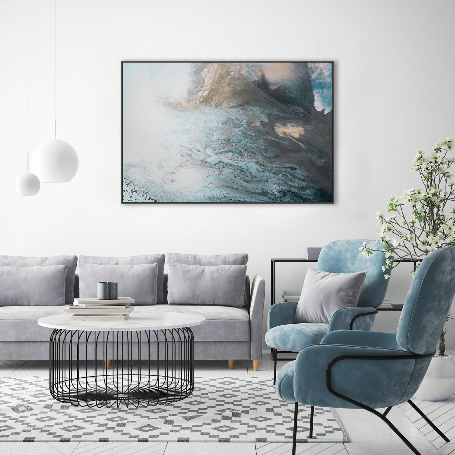 wall-art-print-canvas-poster-framed-In Motion , By Petra Meikle-7