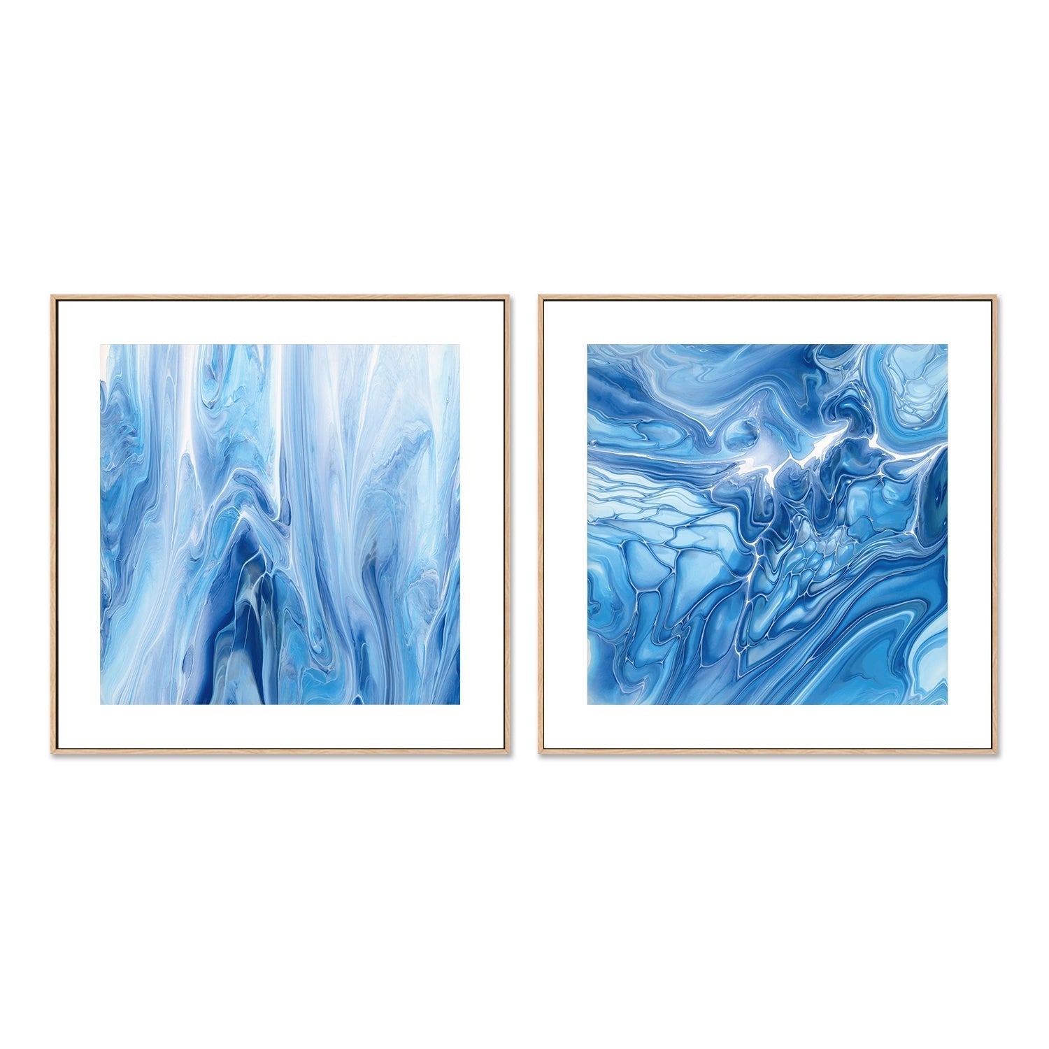 wall-art-print-canvas-poster-framed-In Motion , Style A & B, Set Of 2, By Cathy Anderson , By Cathy Anderson-6