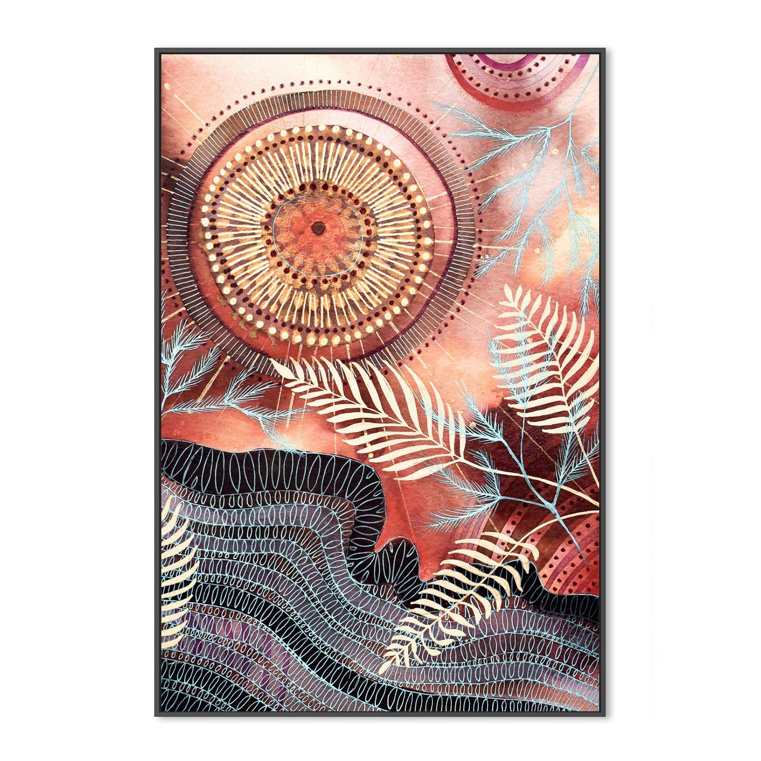 wall-art-print-canvas-poster-framed-In the Beginning , By Sarah Carlton Art-GIOIA-WALL-ART