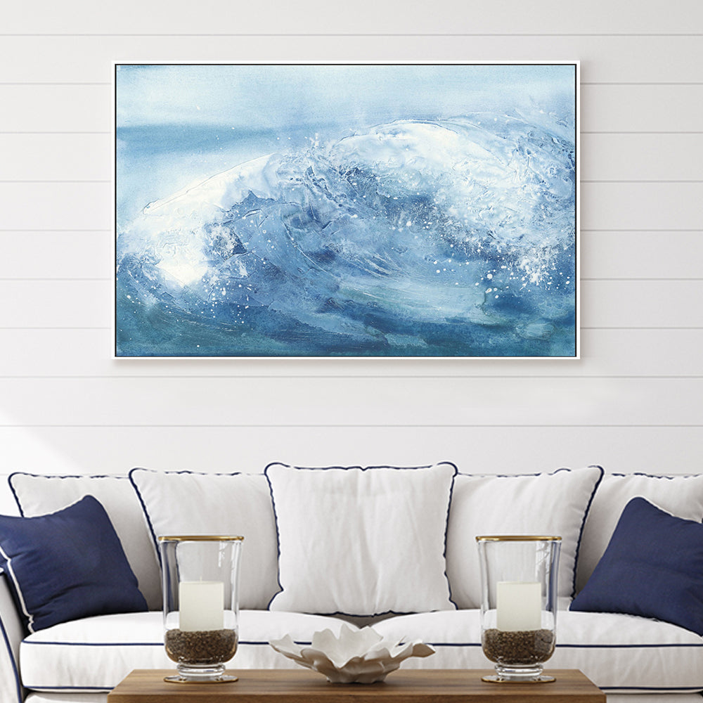 wall-art-print-canvas-poster-framed-In the Blue, Style A-by-Chris Paschke-Gioia Wall Art