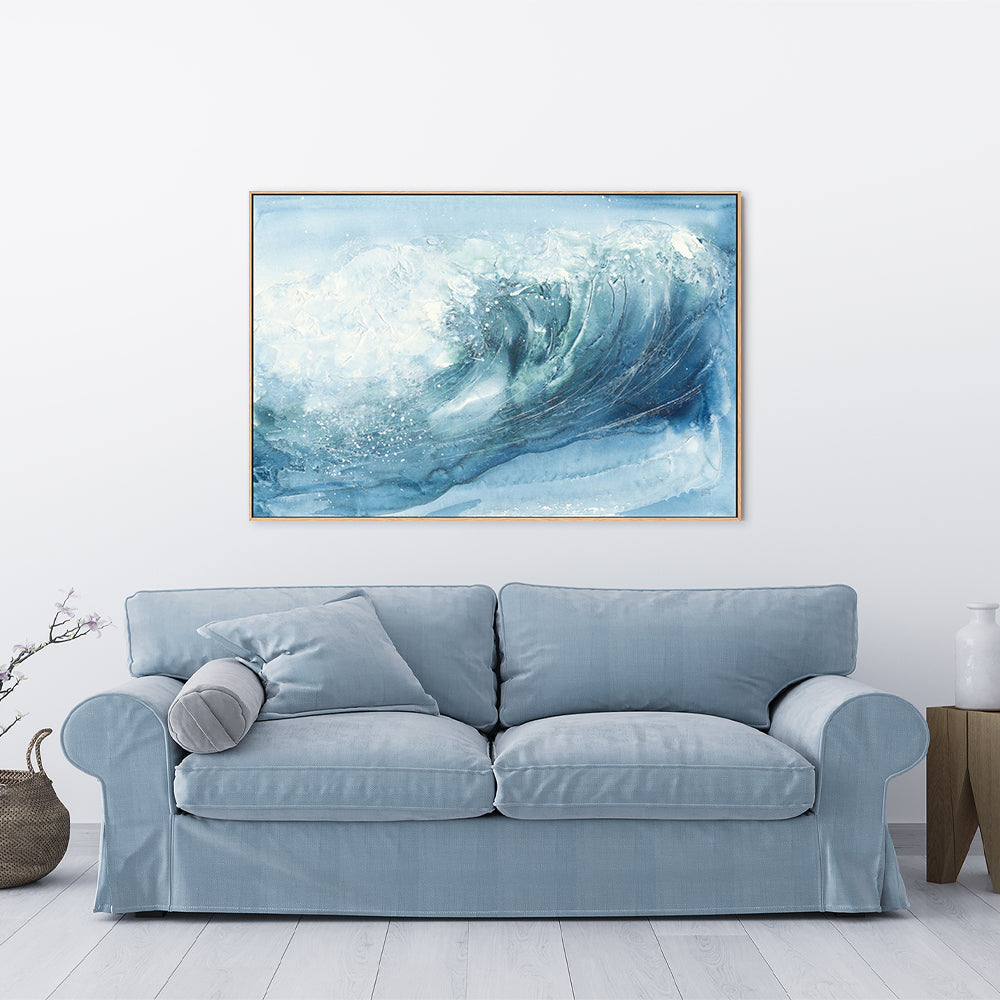 wall-art-print-canvas-poster-framed-In the Blue, Style C-by-Chris Paschke-Gioia Wall Art