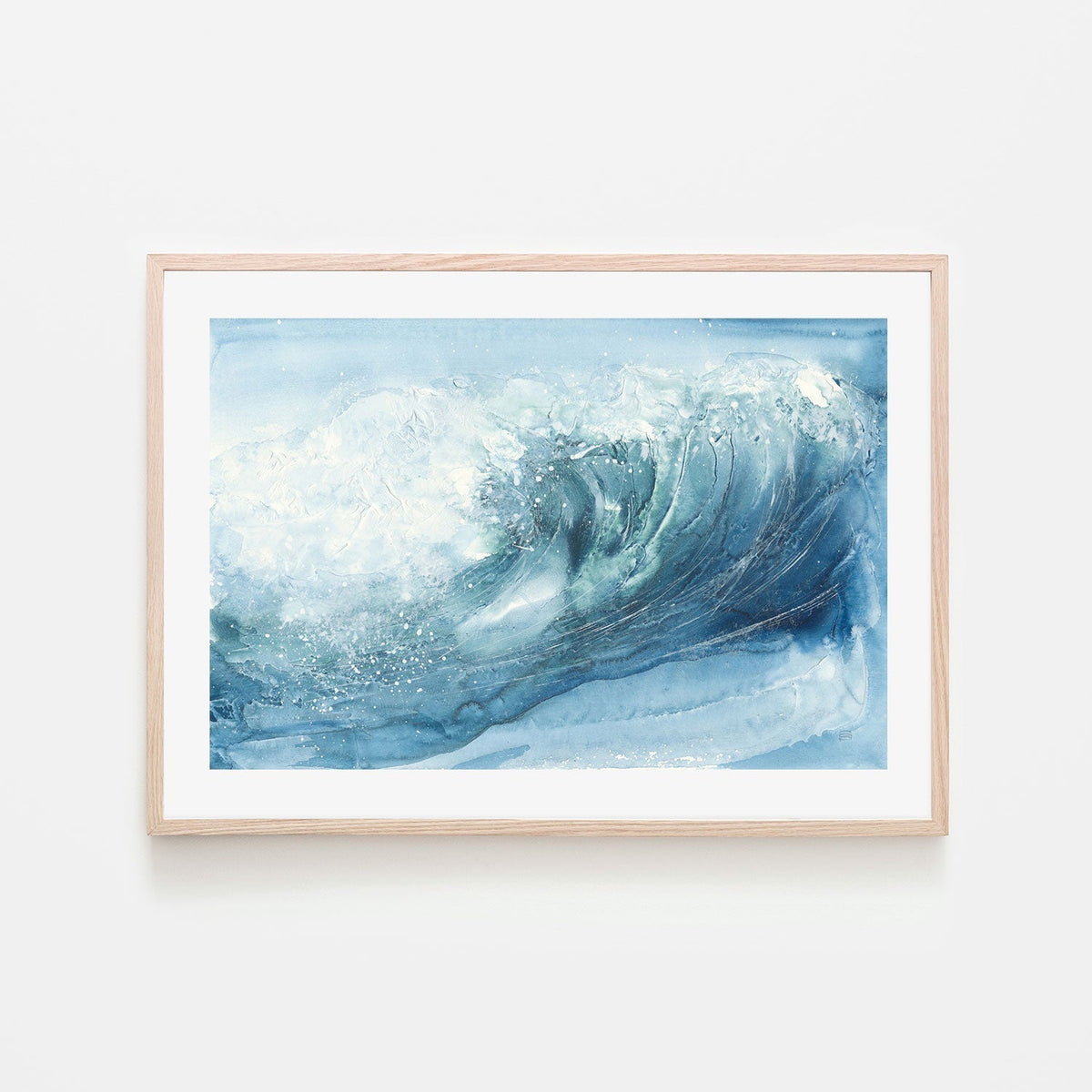 wall-art-print-canvas-poster-framed-In the Blue, Style C-by-Chris Paschke-Gioia Wall Art