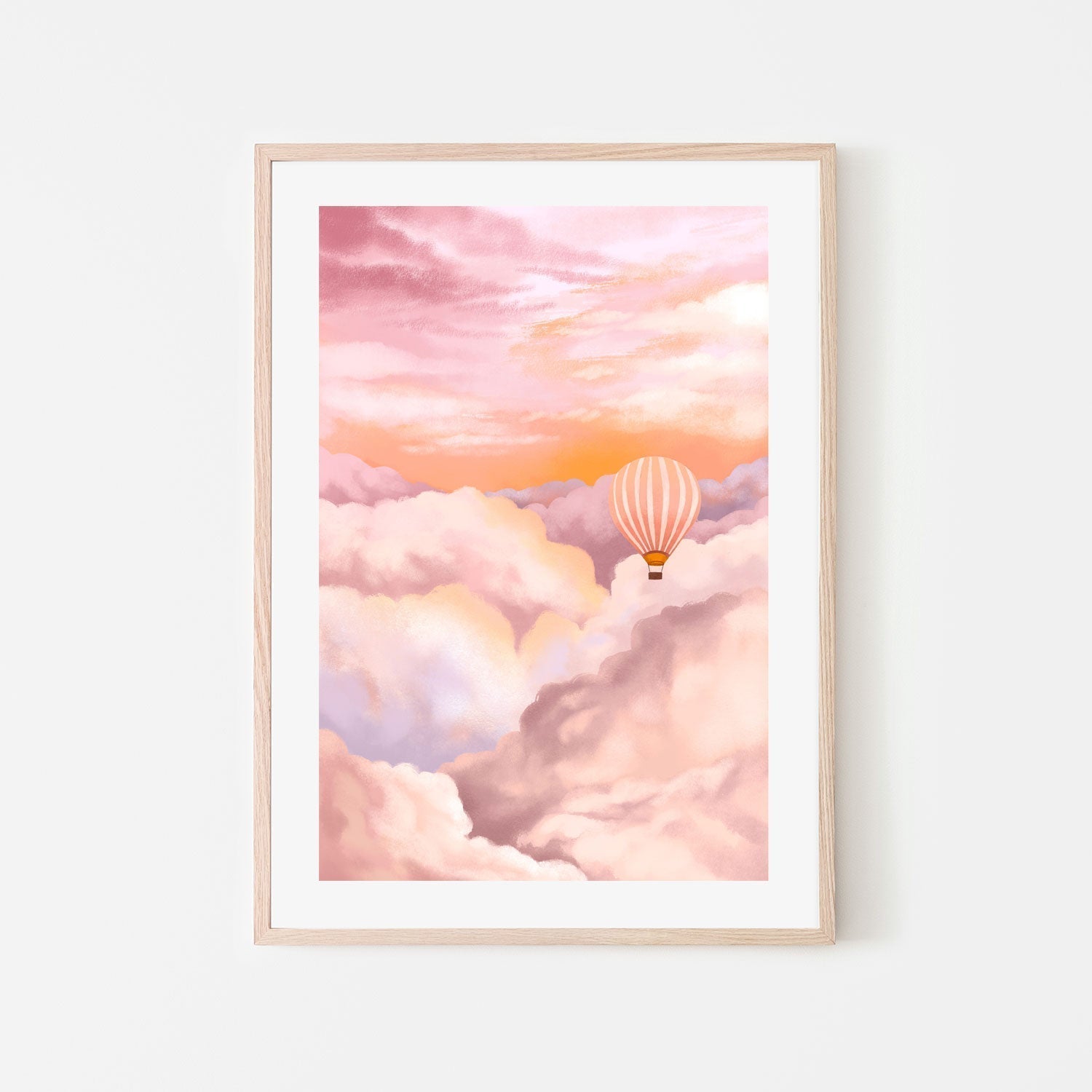 wall-art-print-canvas-poster-framed-In The Clouds, By Goed Blauw-GIOIA-WALL-ART