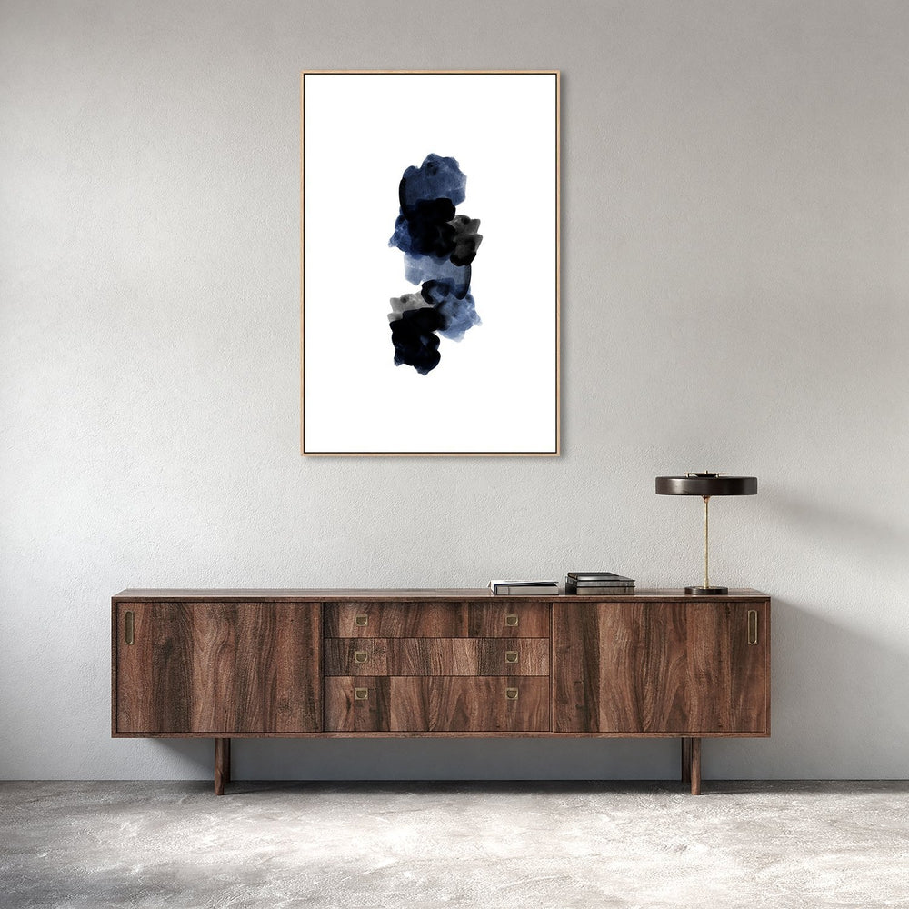 wall-art-print-canvas-poster-framed-Indigo Black, Style B-by-Danushka Abeygoda-Gioia Wall Art