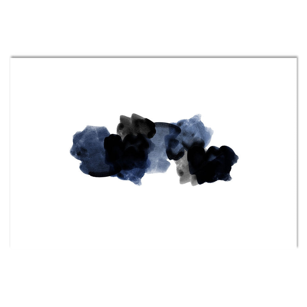 wall-art-print-canvas-poster-framed-Indigo Black, Style B-by-Danushka Abeygoda-Gioia Wall Art