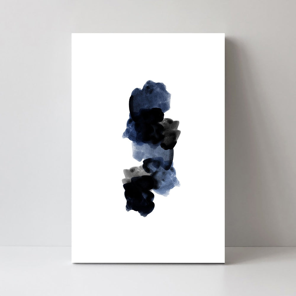 wall-art-print-canvas-poster-framed-Indigo Black, Style B-by-Danushka Abeygoda-Gioia Wall Art