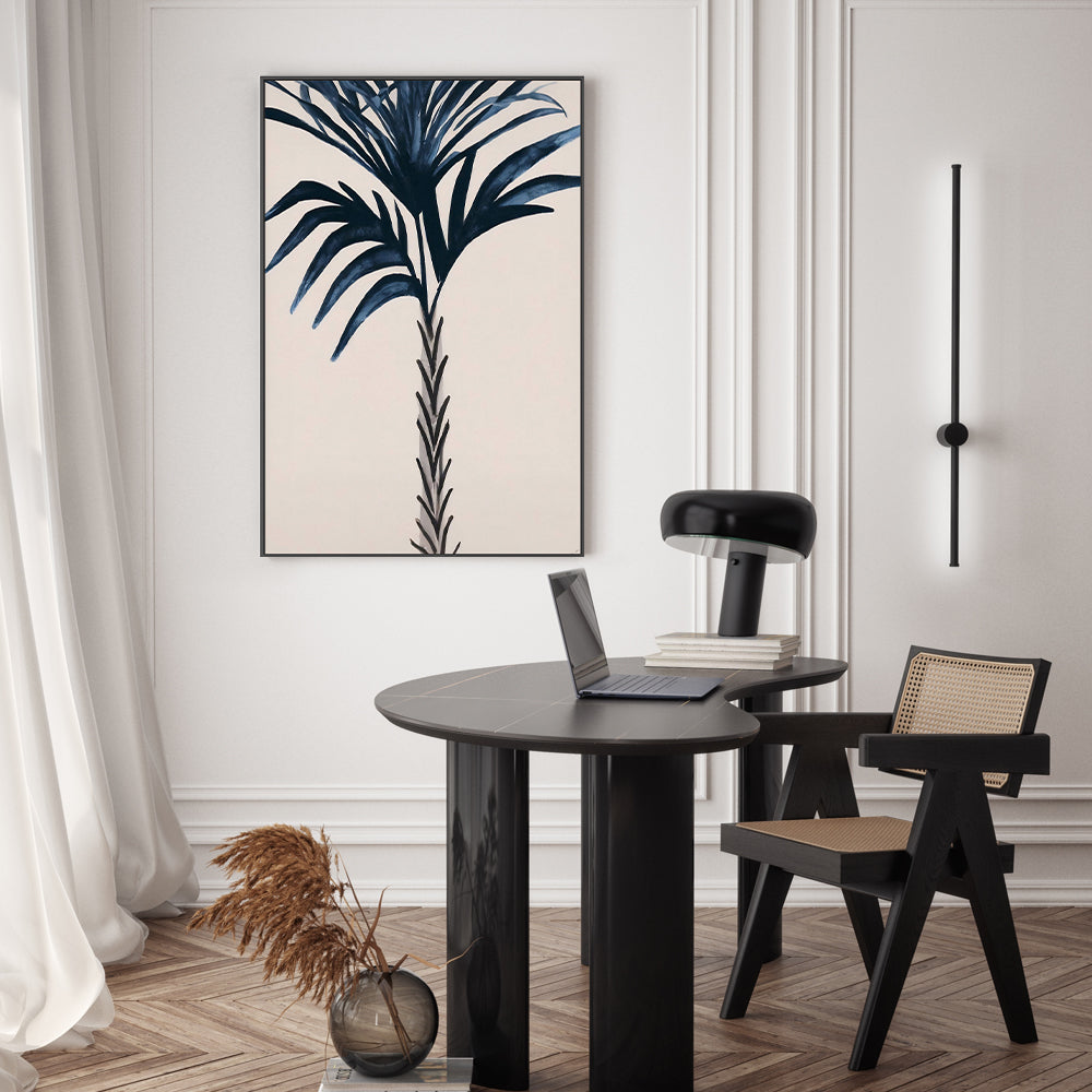 wall-art-print-canvas-poster-framed-Indigo Palm Love , By Pictufy-7