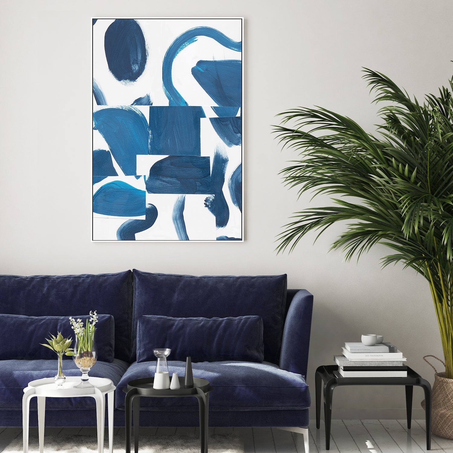 wall-art-print-canvas-poster-framed-Indigo Summer-7