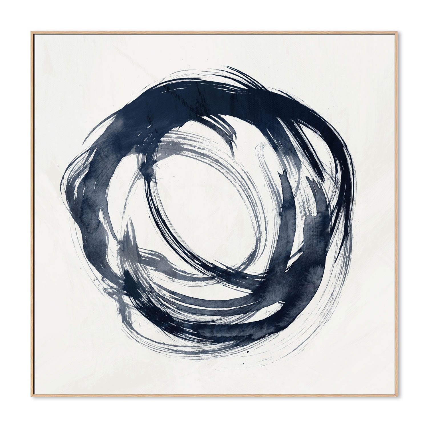 wall-art-print-canvas-poster-framed-Infinity Blue, Style A , By Nina Blue-4