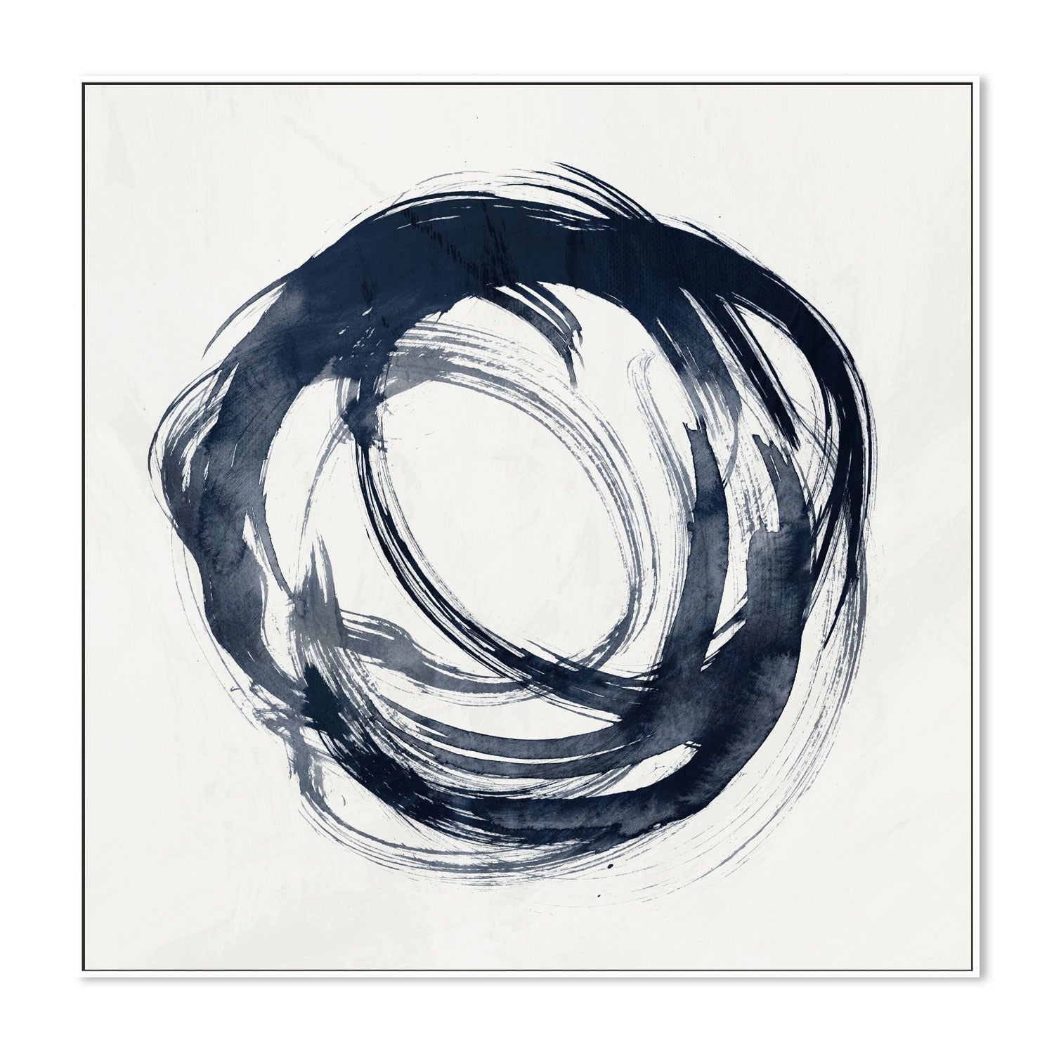 wall-art-print-canvas-poster-framed-Infinity Blue, Style A , By Nina Blue-5