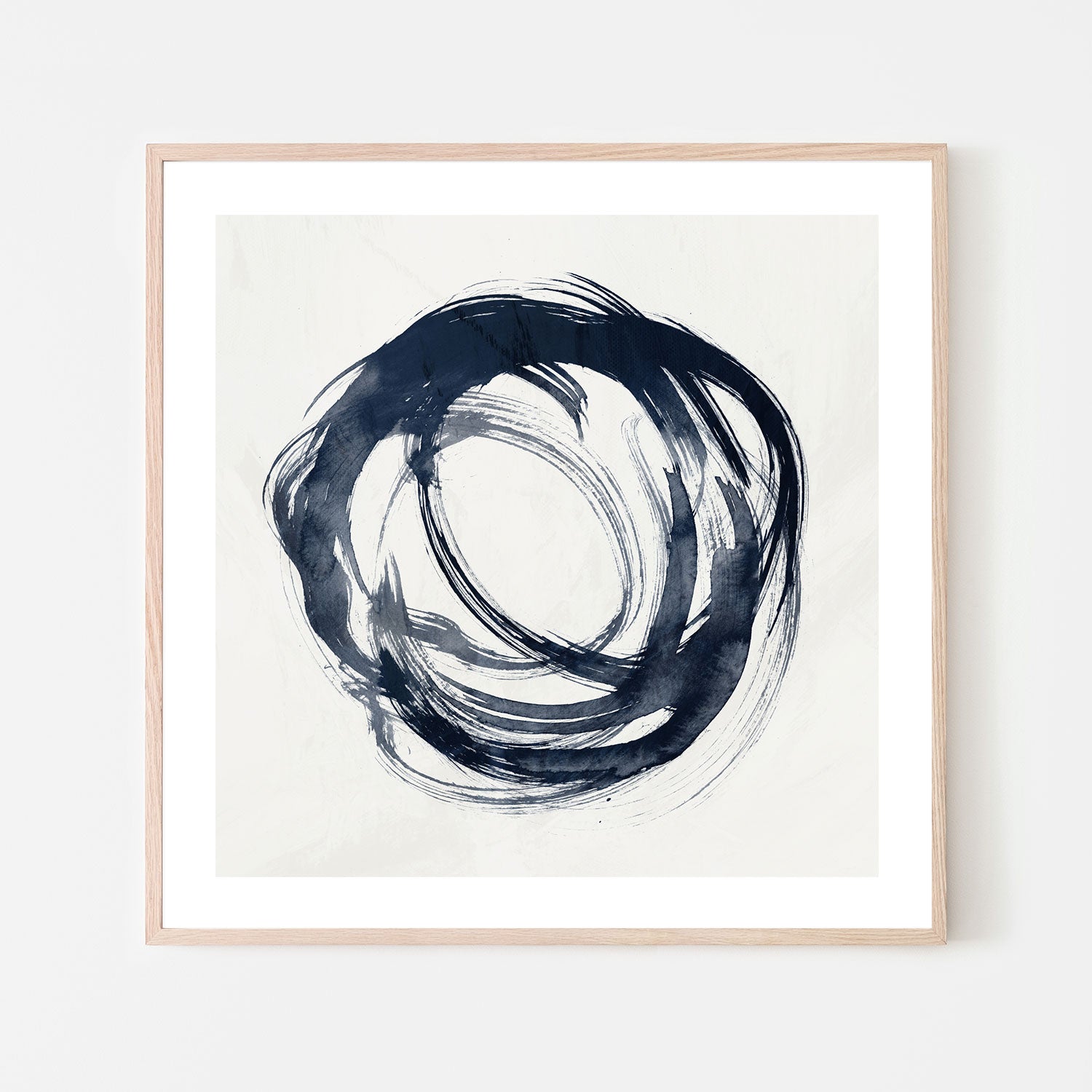 wall-art-print-canvas-poster-framed-Infinity Blue, Style A , By Nina Blue-6