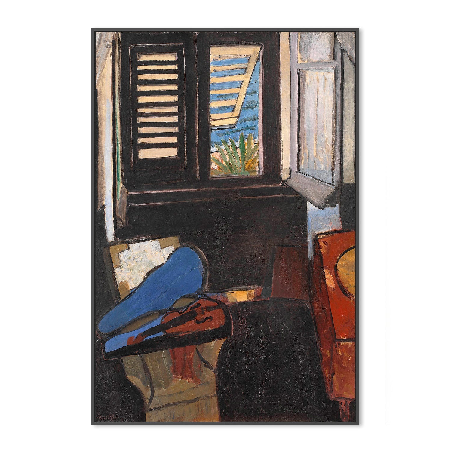 wall-art-print-canvas-poster-framed-IntAcrieur Au Violon-3