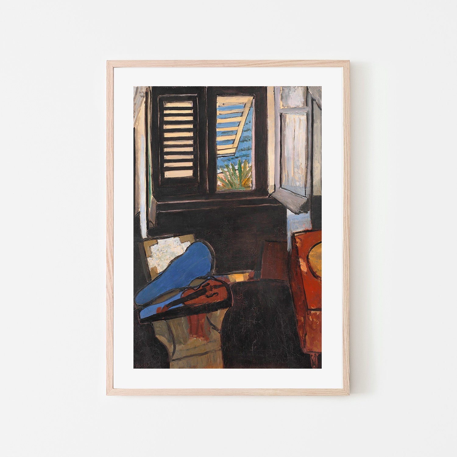 wall-art-print-canvas-poster-framed-IntAcrieur Au Violon-6