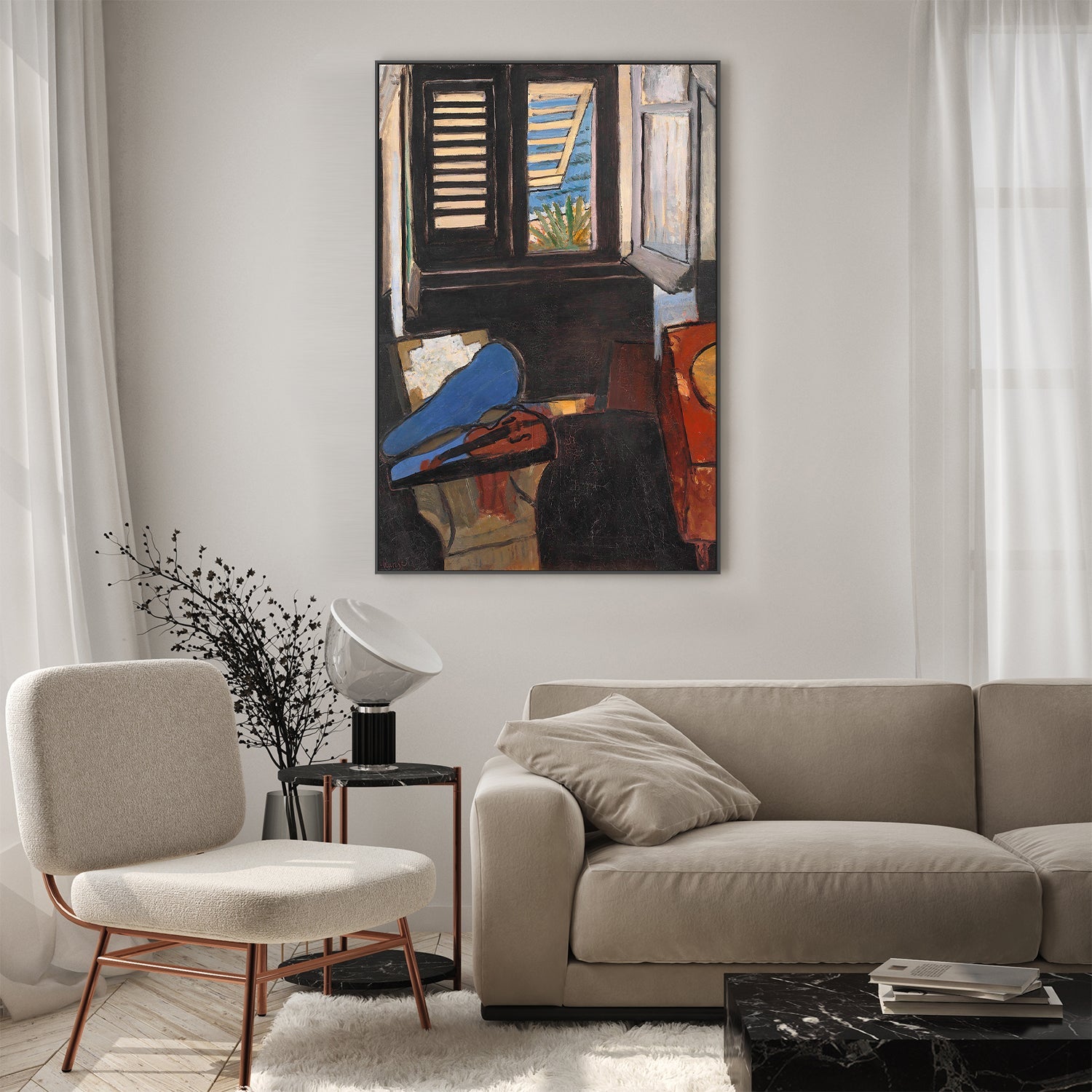 wall-art-print-canvas-poster-framed-IntAcrieur Au Violon-7