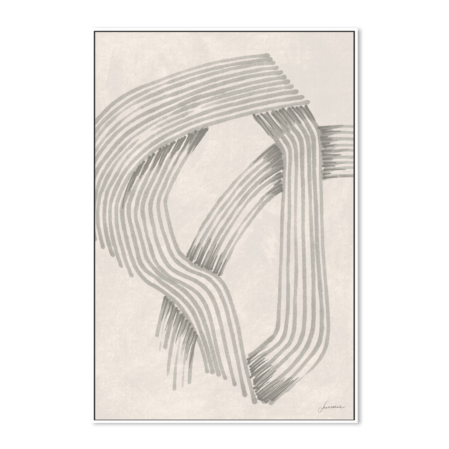 wall-art-print-canvas-poster-framed-Intersections, Style A , By Lucrecia Caporale-5