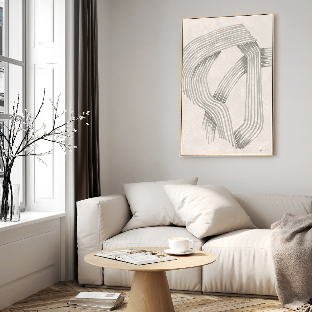 wall-art-print-canvas-poster-framed-Intersections, Style A , By Lucrecia Caporale-7
