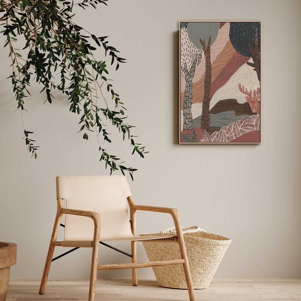 wall-art-print-canvas-poster-framed-Into Bohemia Forest, Style C-by-Emily Wood-Gioia Wall Art