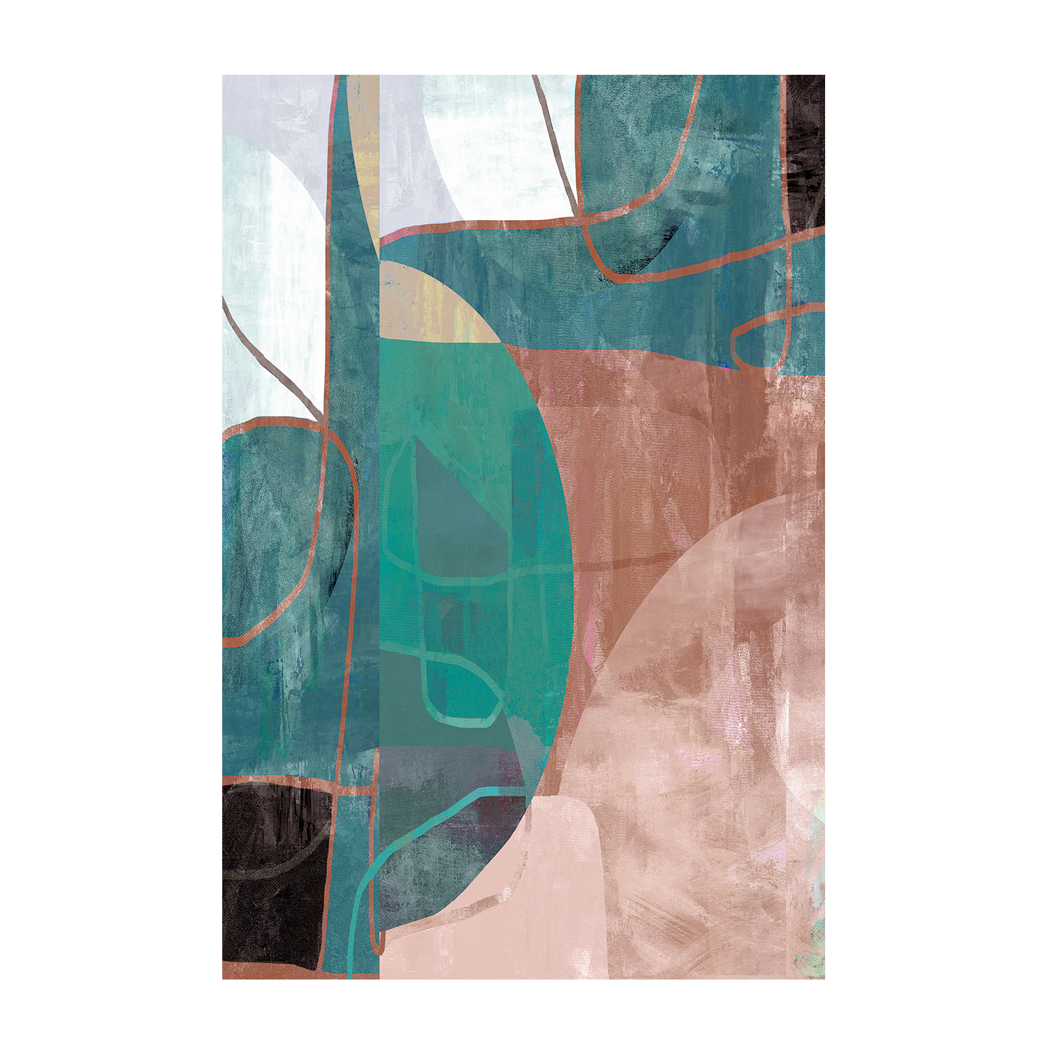 wall-art-print-canvas-poster-framed-Intuition, Style A-1