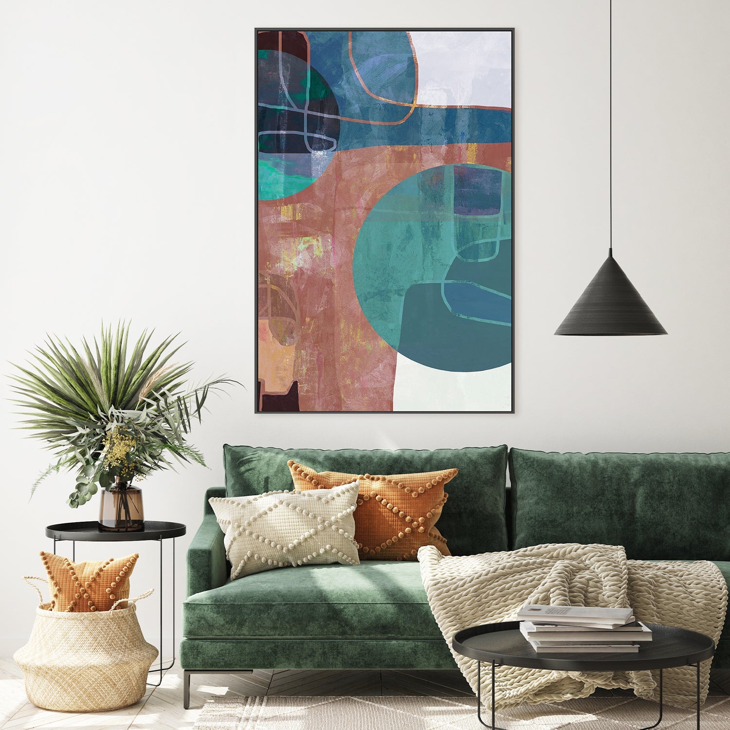 wall-art-print-canvas-poster-framed-Intuition, Style B-7